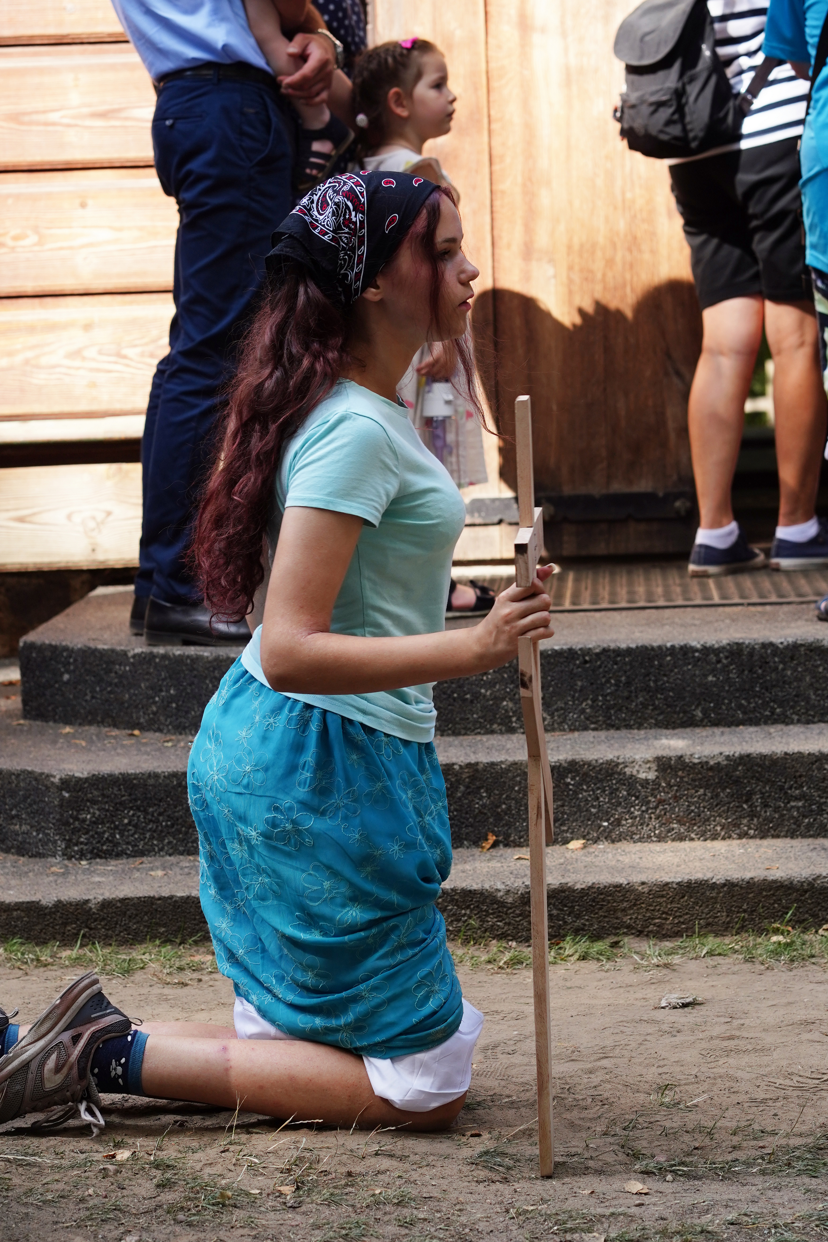 Pilgrims at Holy Mountain of Grabarka