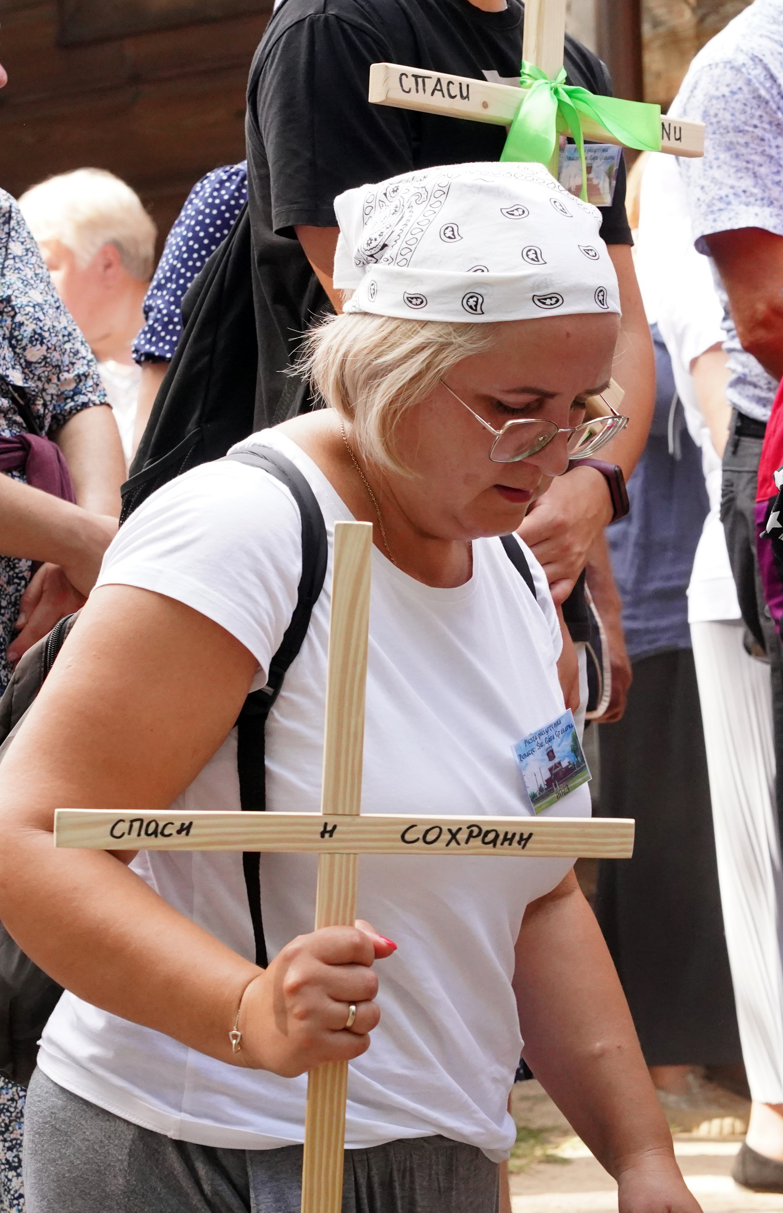 Pilgrims at Holy Mountain of Grabarka