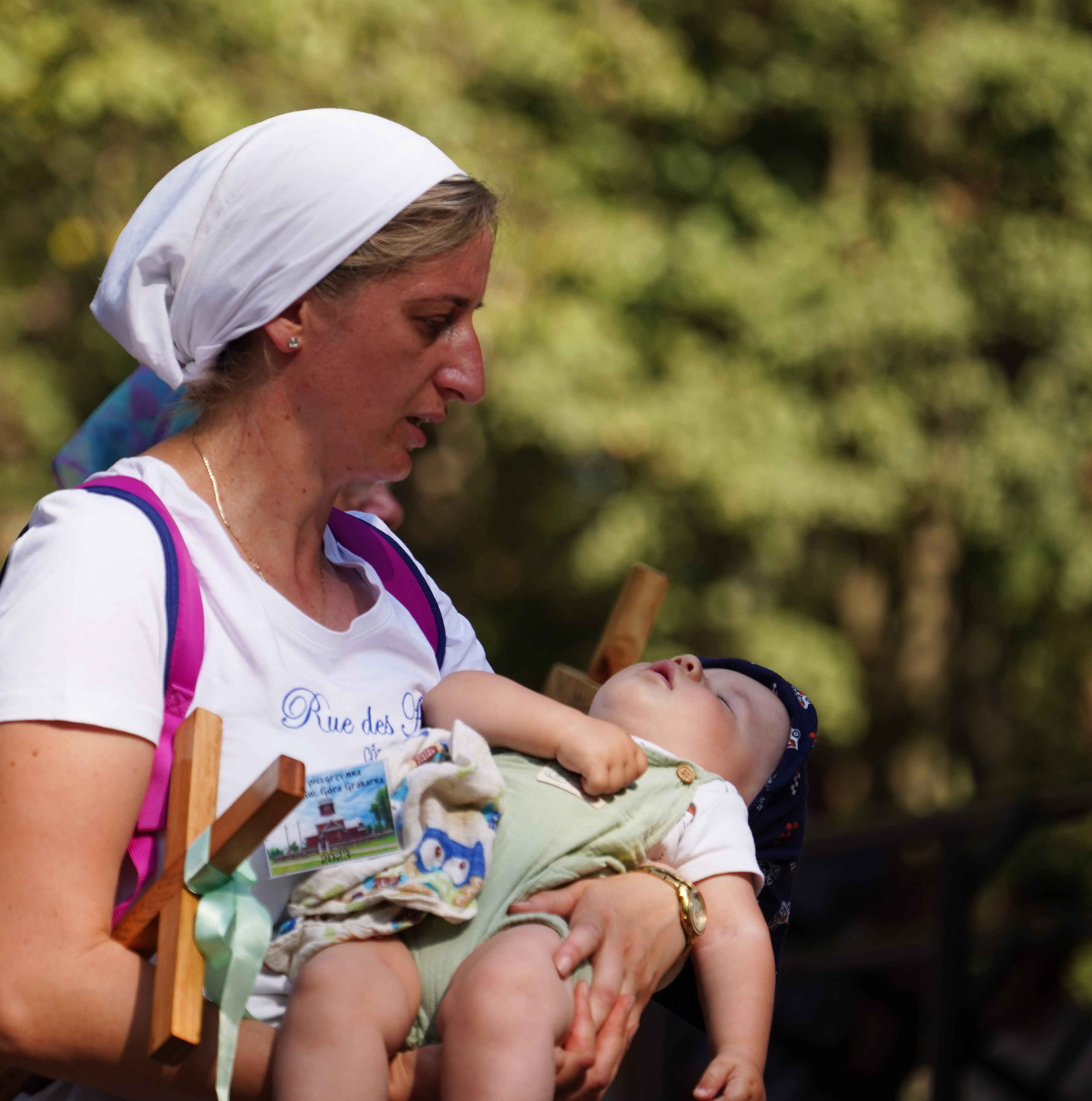 Pilgrims at Holy Mountain of Grabarka