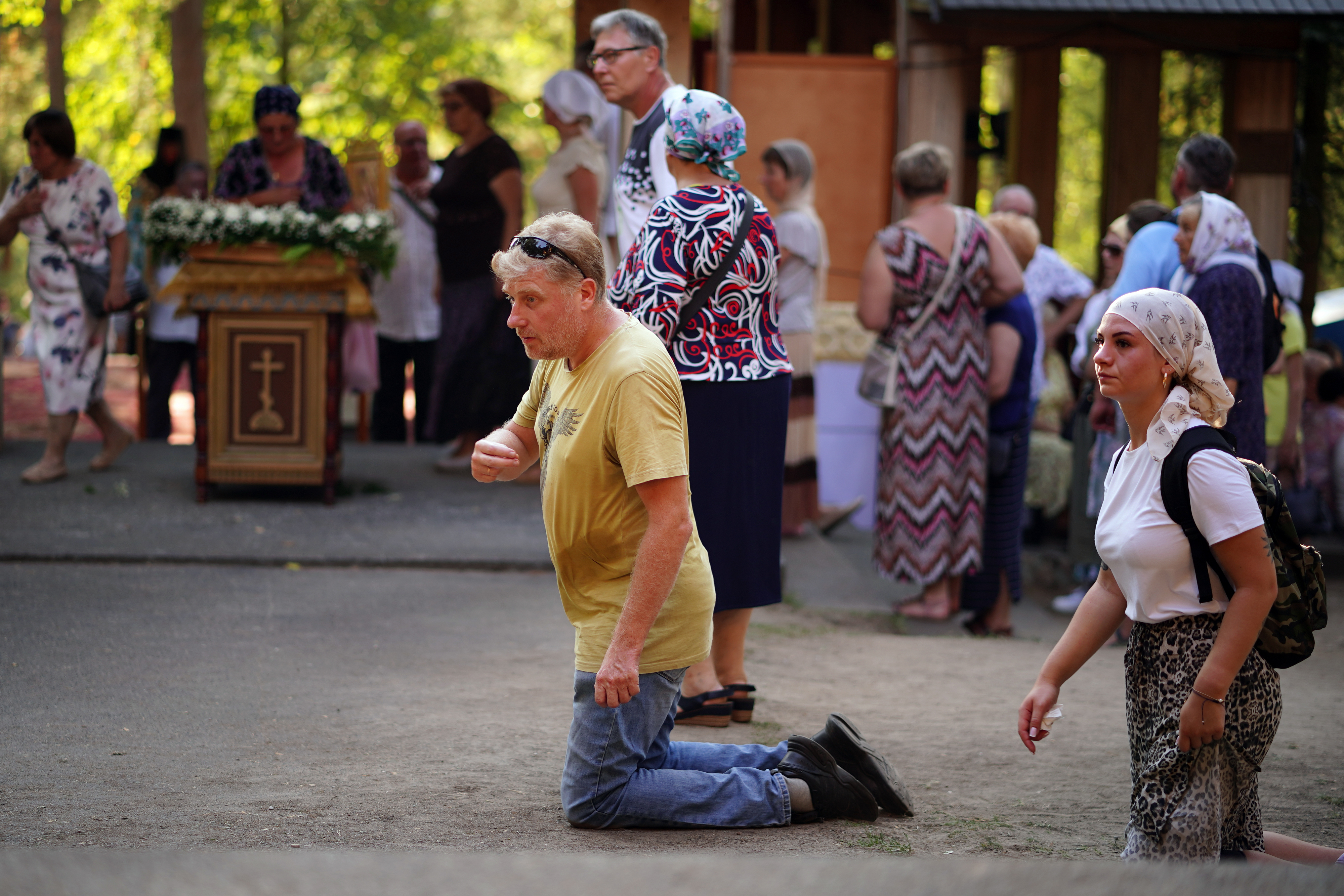 Transfiguration feast on Holy Mountain of Grabarka 