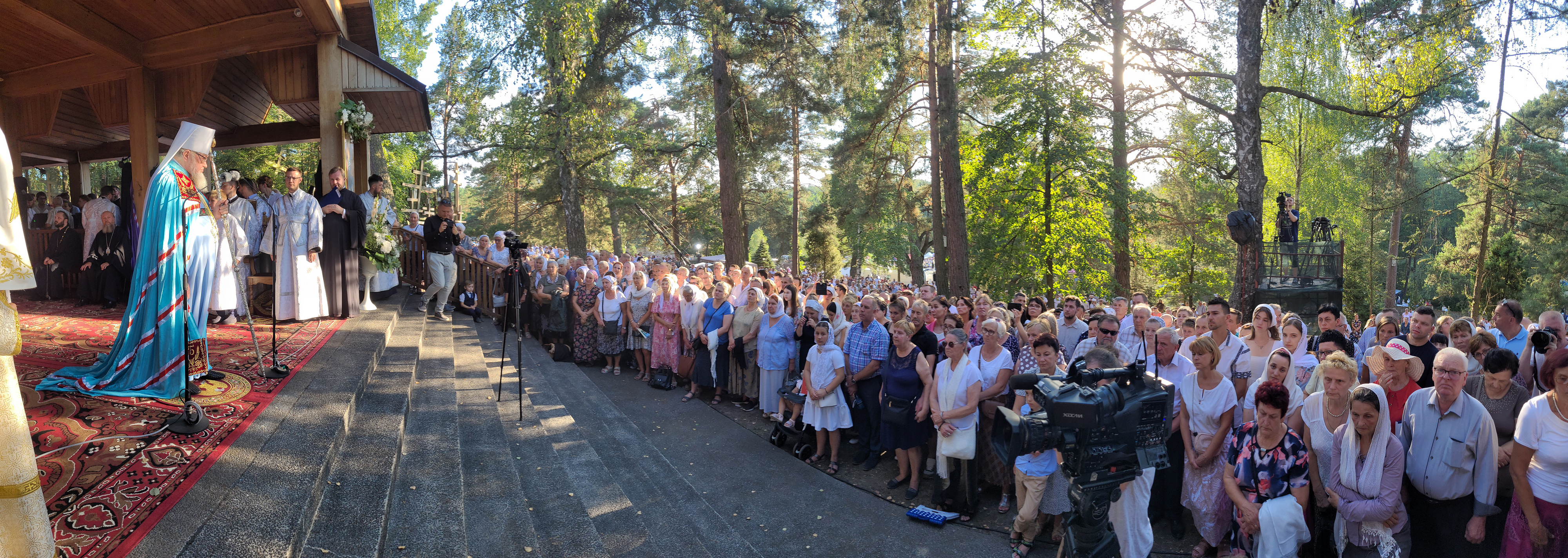 Transfiguration feast on Holy Mountain of Grabarka 