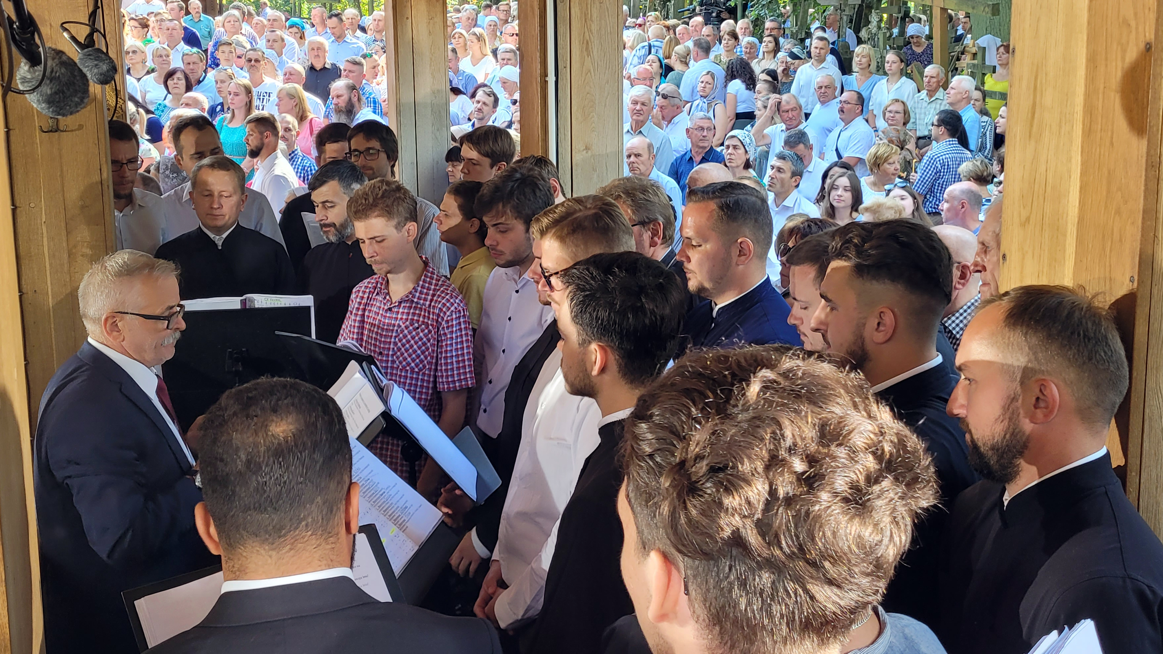 Transfiguration feast on Holy Mountain of Grabarka 