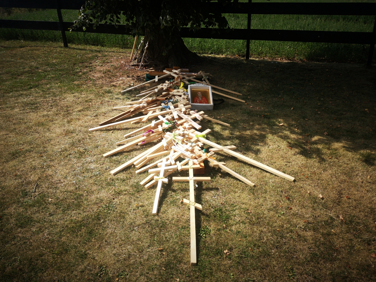 Crosses of the Warsaw pilgrimage 2023