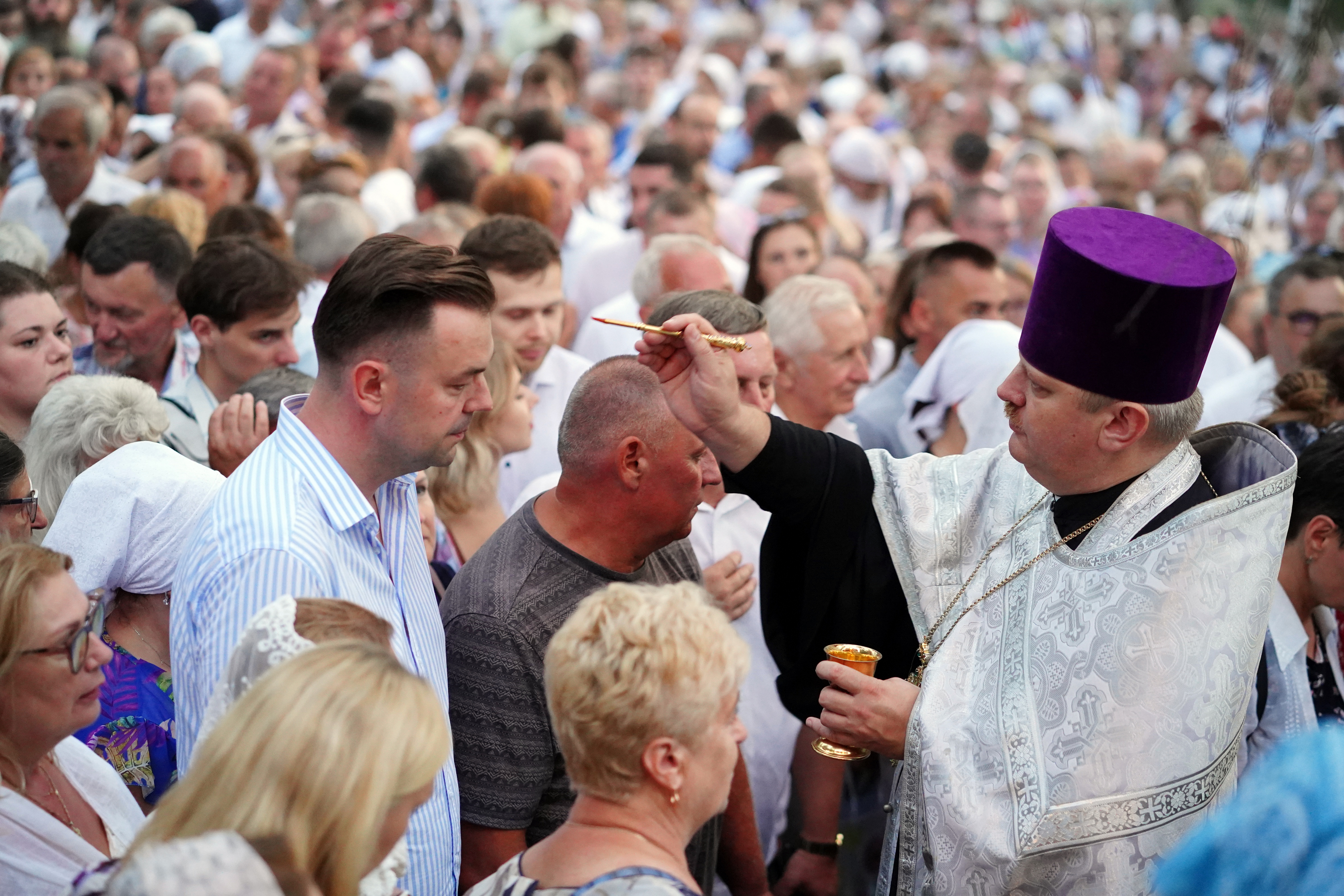 Transfiguration feast on Holy Mountain of Grabarka
