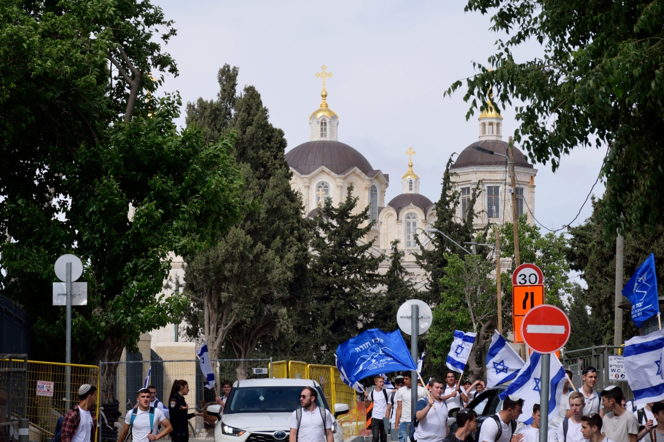 Rosyjska cerkiew w Jerozolimie i Dzień Izraela, 2023