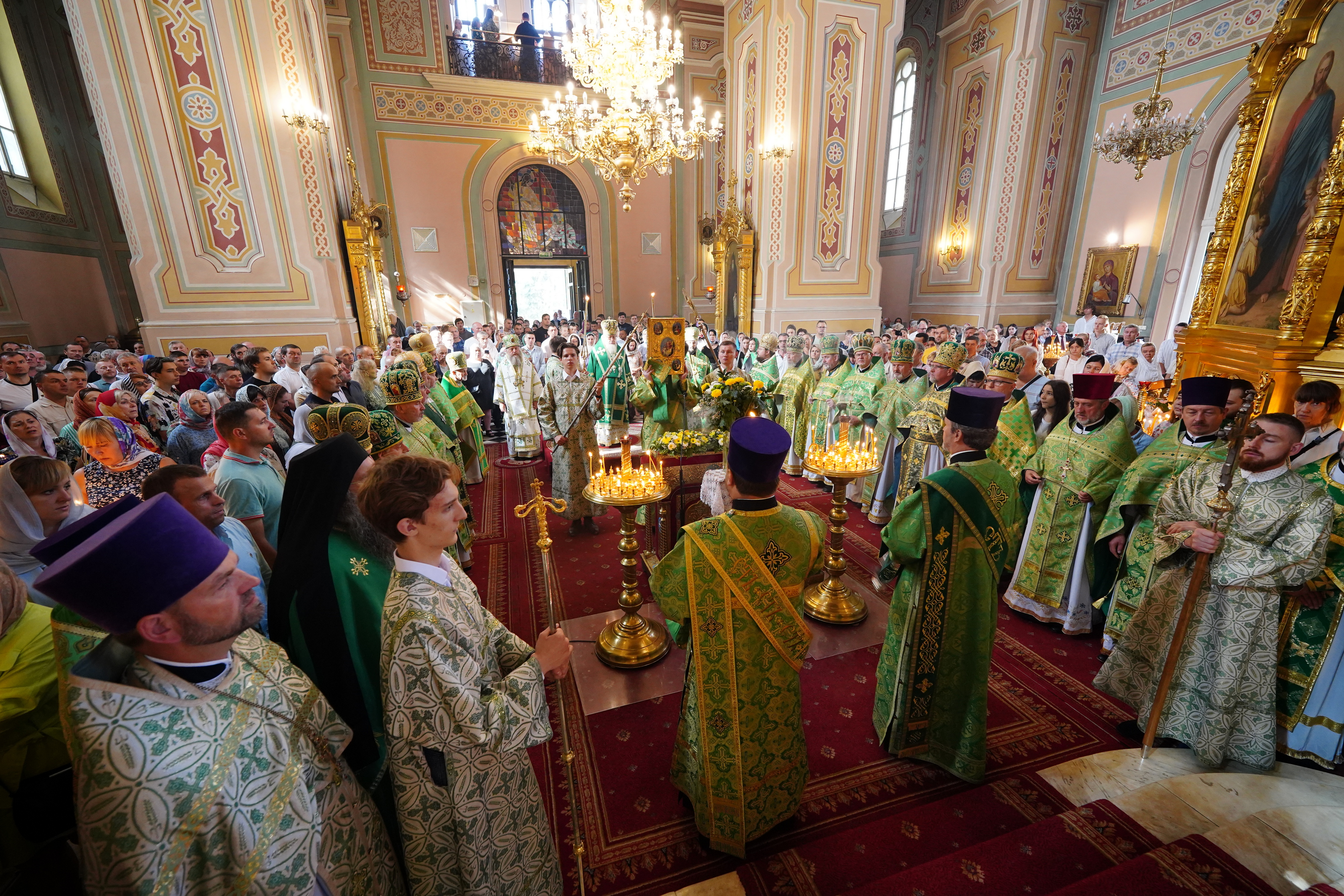 St. Hiob od Pochaev fest in St. Mary Magdalene Cathedral in Warsaw