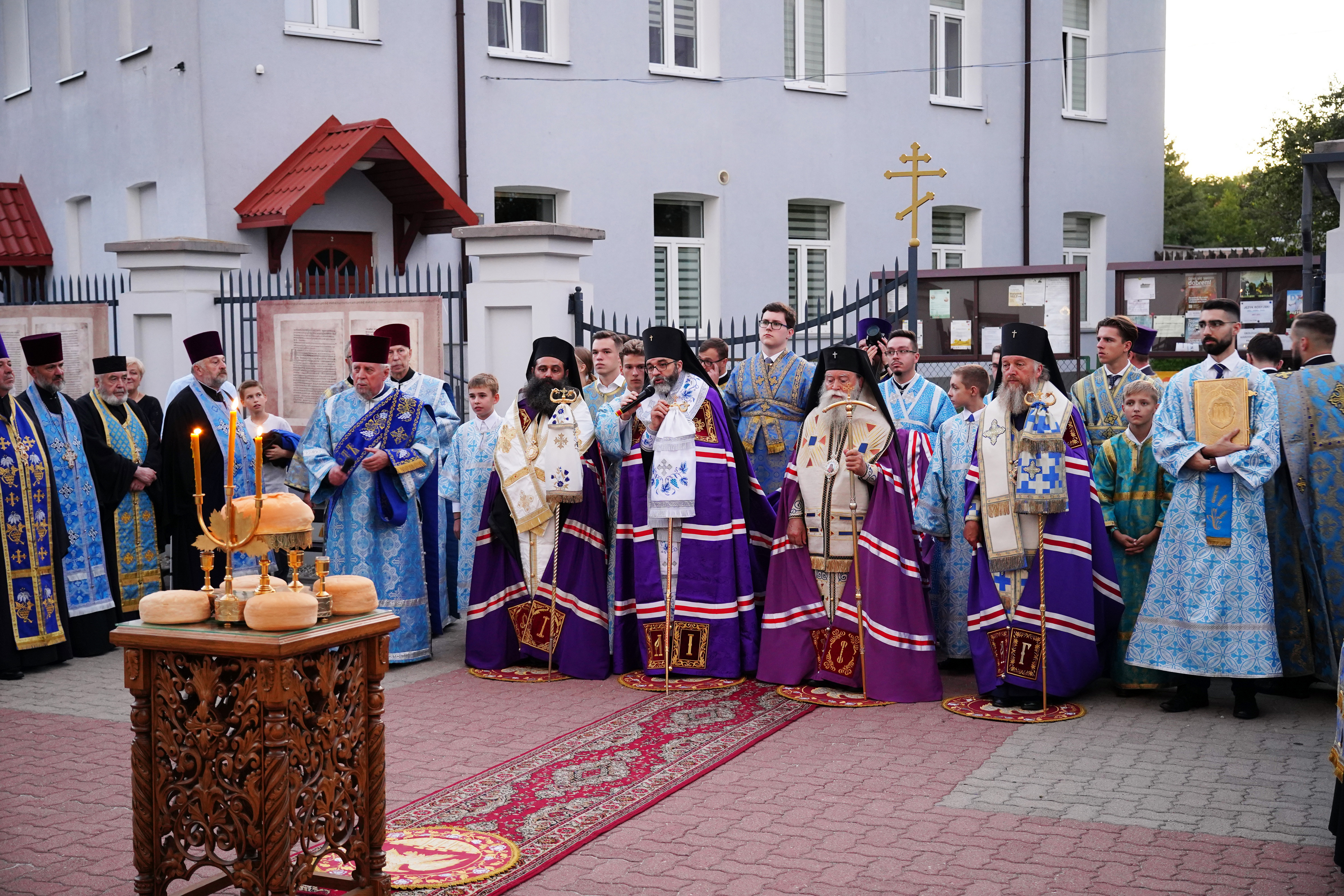 St. Martyr Gabriel feast in St. Nicholas Cathedral in Białystok