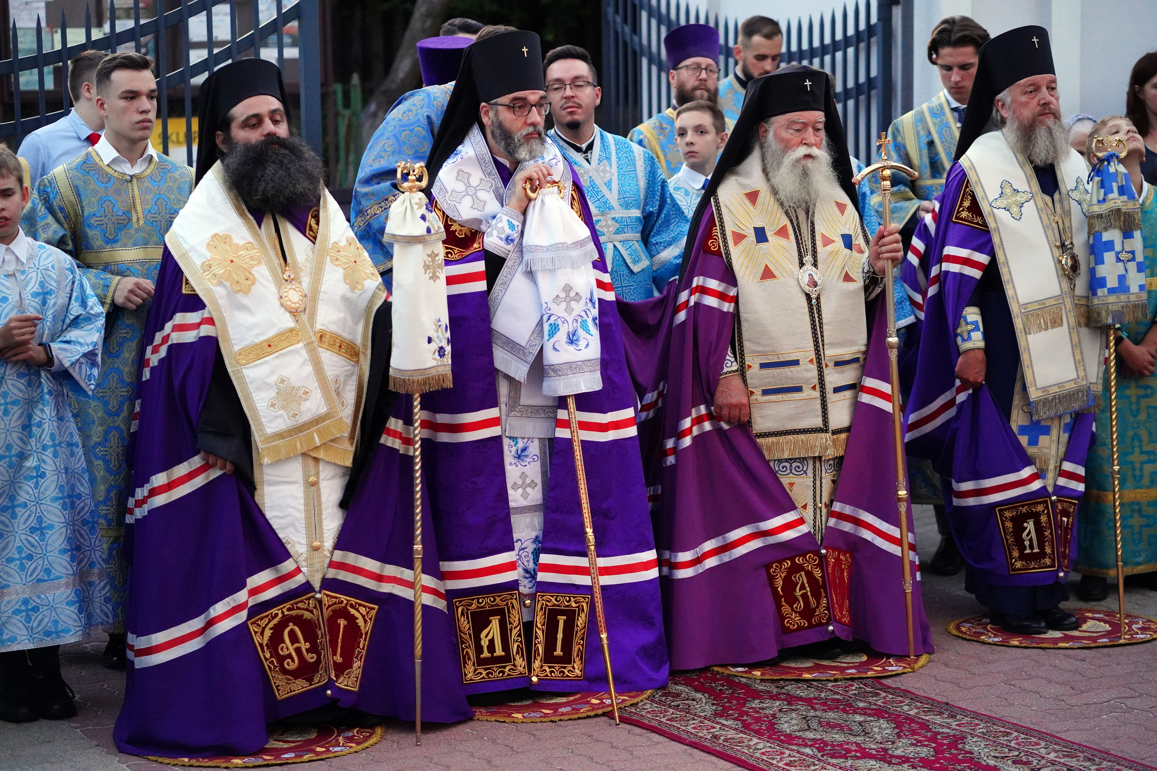 St. Martyr Gabriel feast in St. Nicholas Cathedral in Białystok
