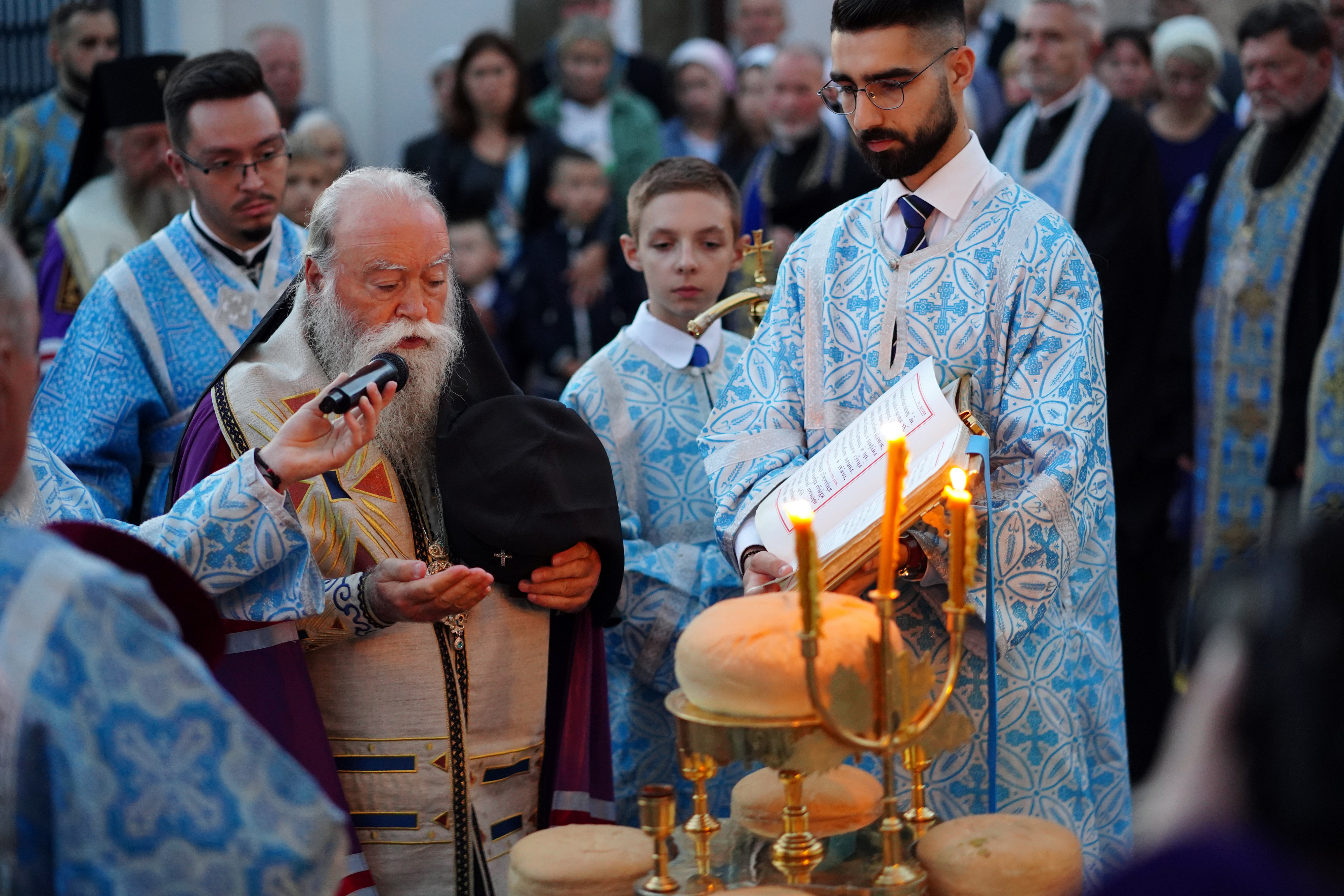 St. Martyr Gabriel feast in St. Nicholas Cathedral in Białystok