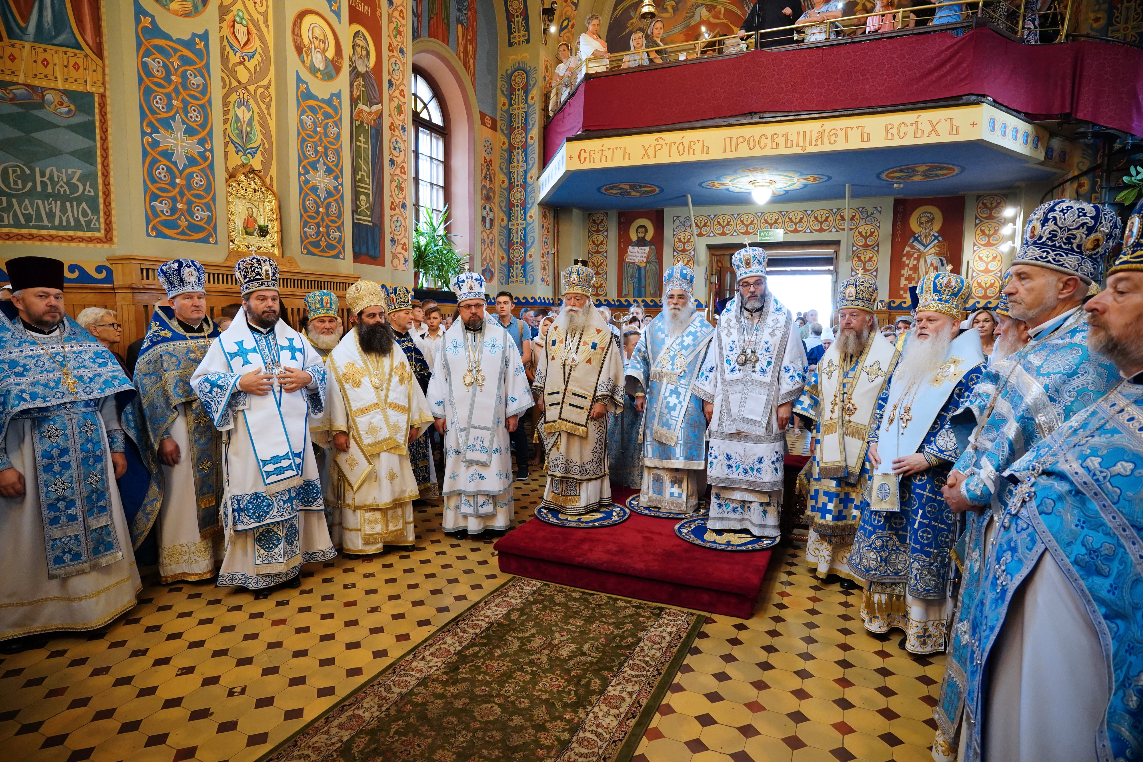 St. Martyr Gabriel feast in St. Nicholas Cathedral in Białystok