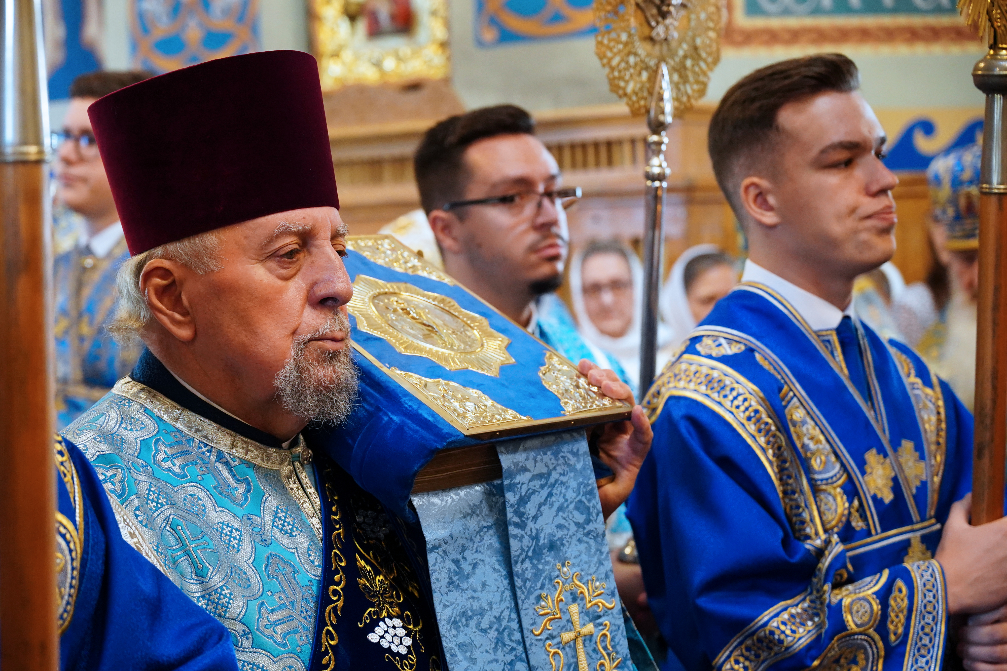St. Martyr Gabriel feast in St. Nicholas Cathedral in Białystok