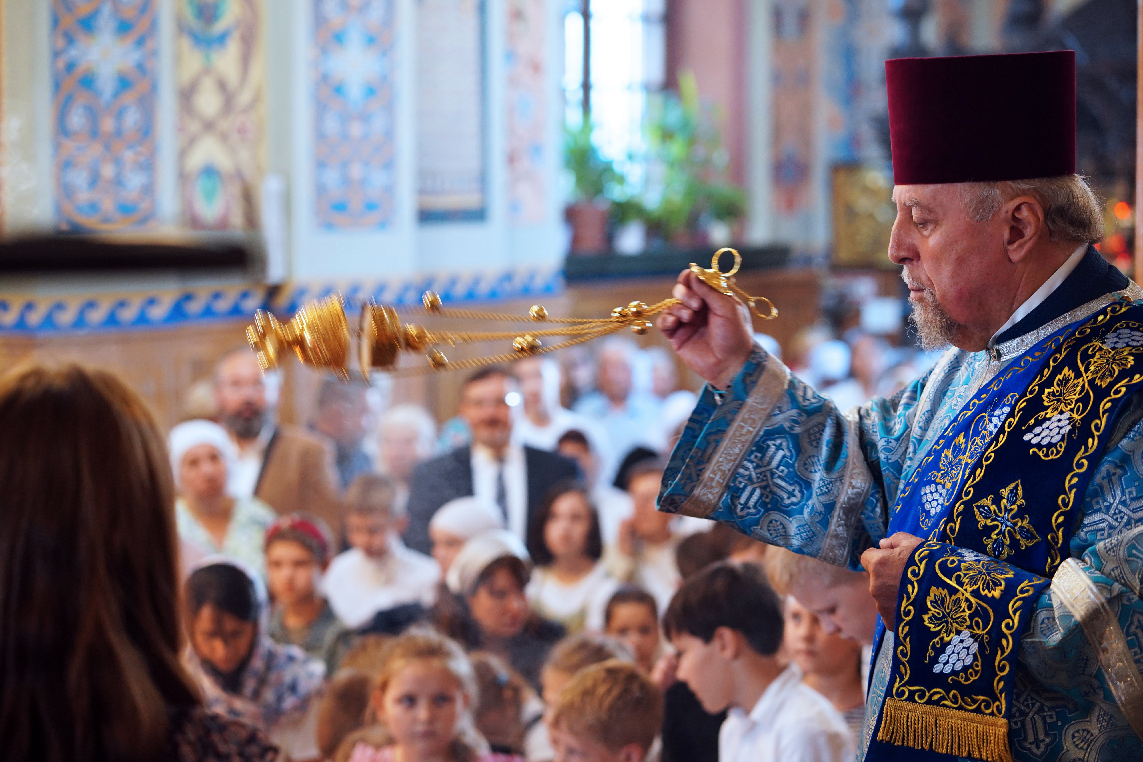 St. Martyr Gabriel feast in St. Nicholas Cathedral in Białystok