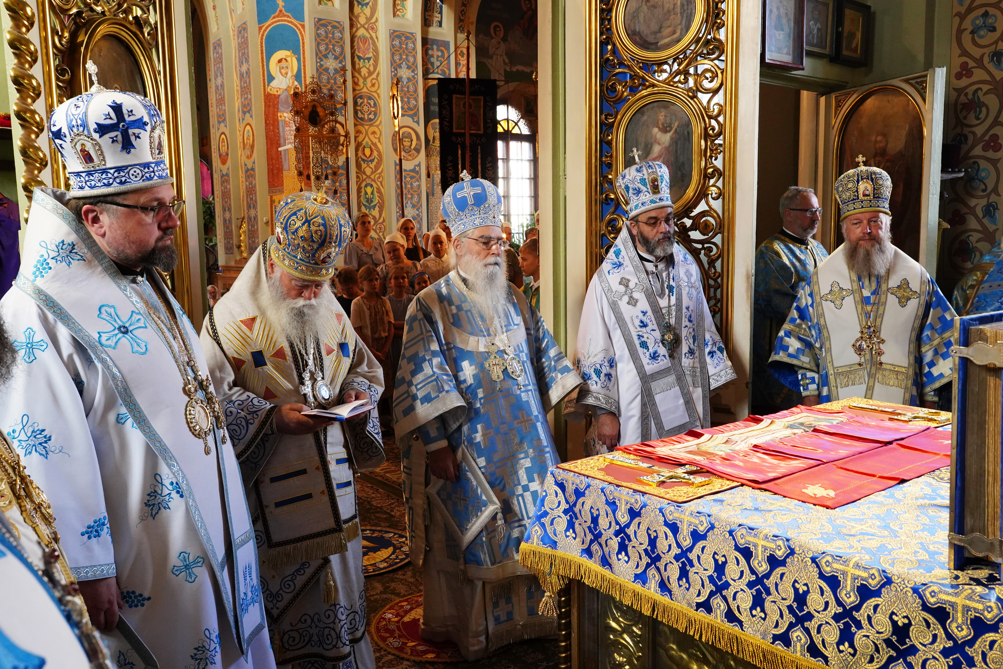St. Martyr Gabriel feast in St. Nicholas Cathedral in Białystok