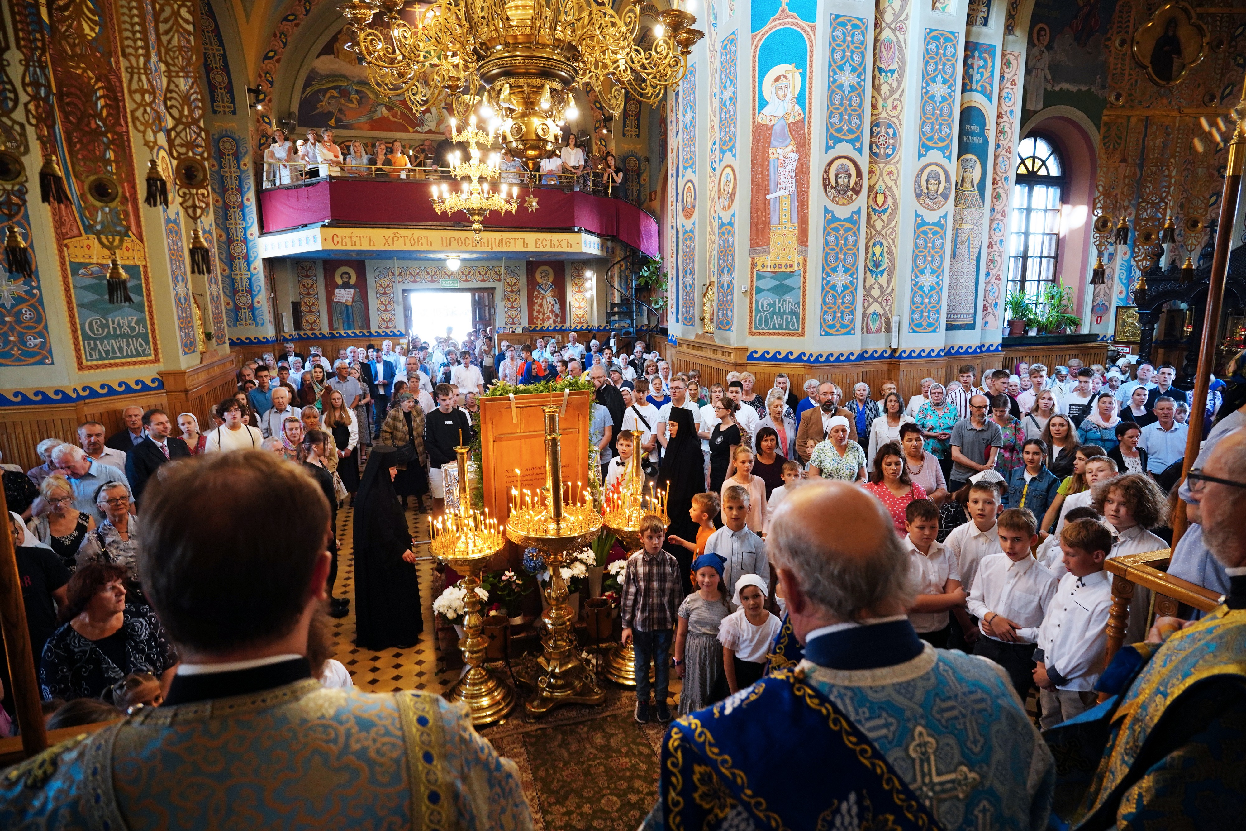St. Martyr Gabriel feast in St. Nicholas Cathedral in Białystok