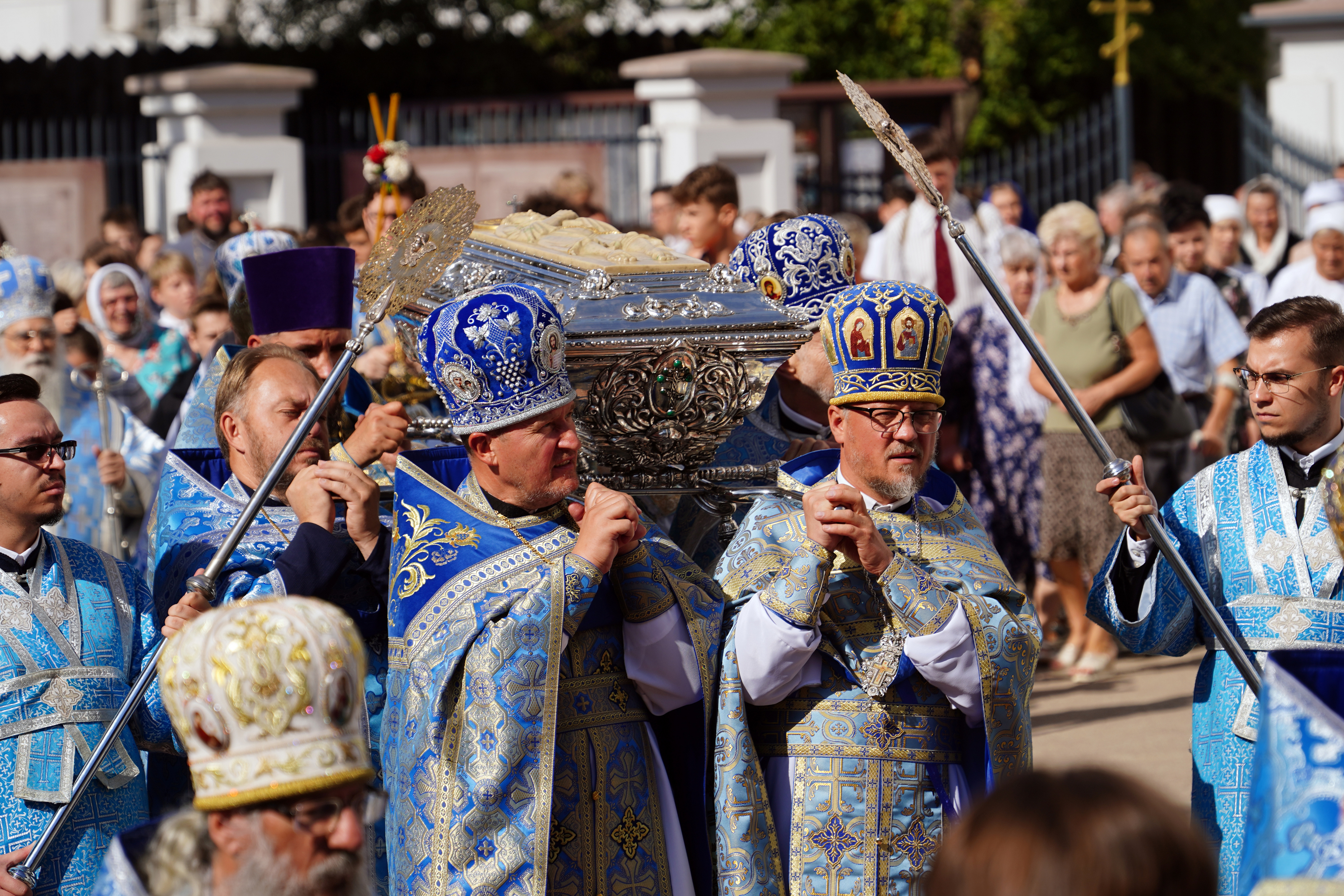 St. Martyr Gabriel feast in St. Nicholas Cathedral in Białystok