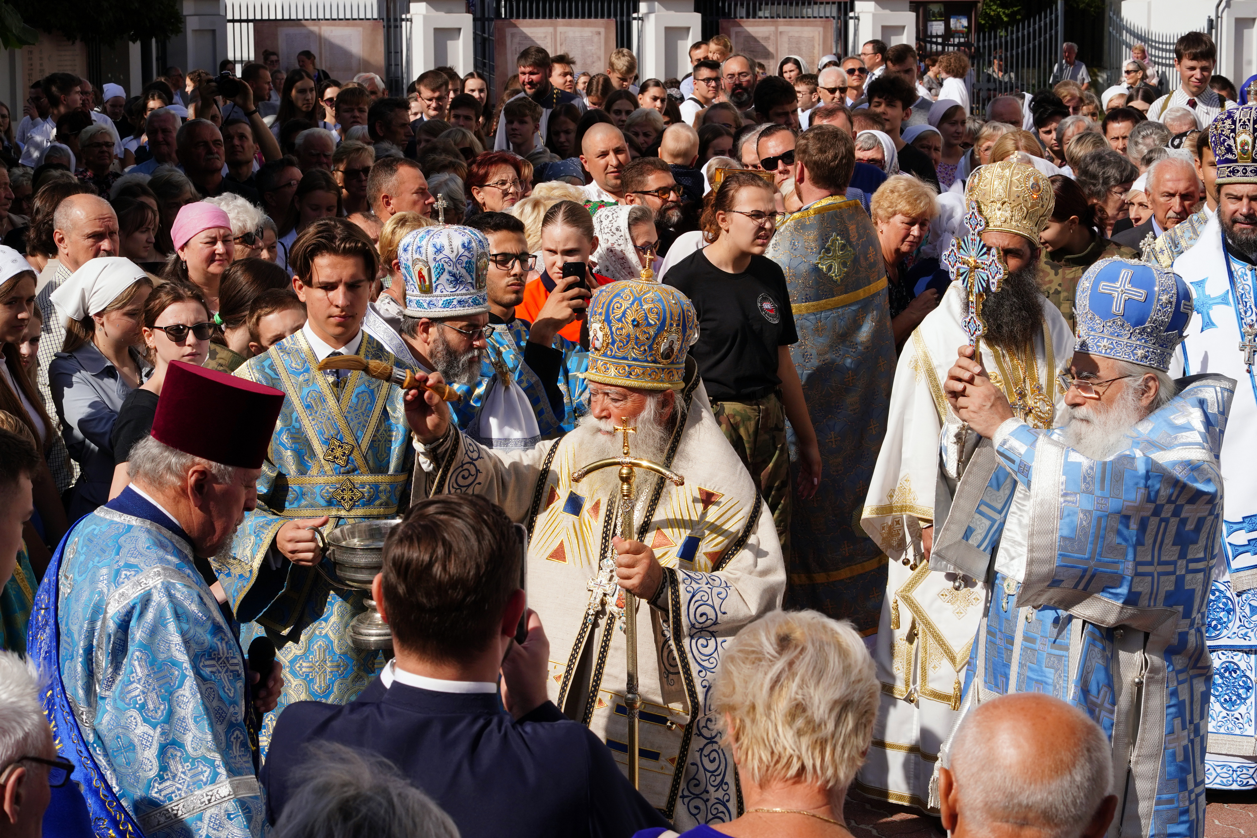 St. Martyr Gabriel feast in St. Nicholas Cathedral in Białystok