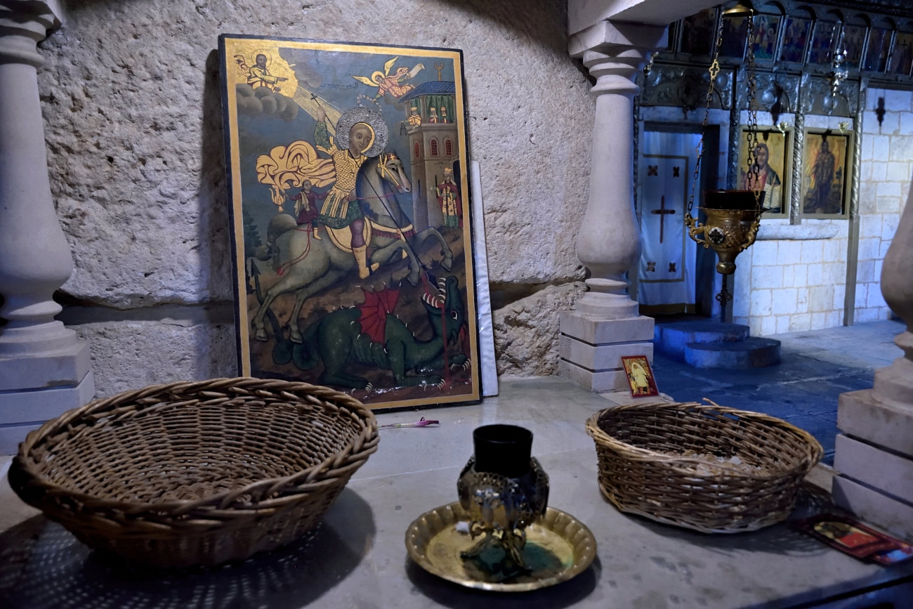 Icon of st. George, Amioun, 2022
