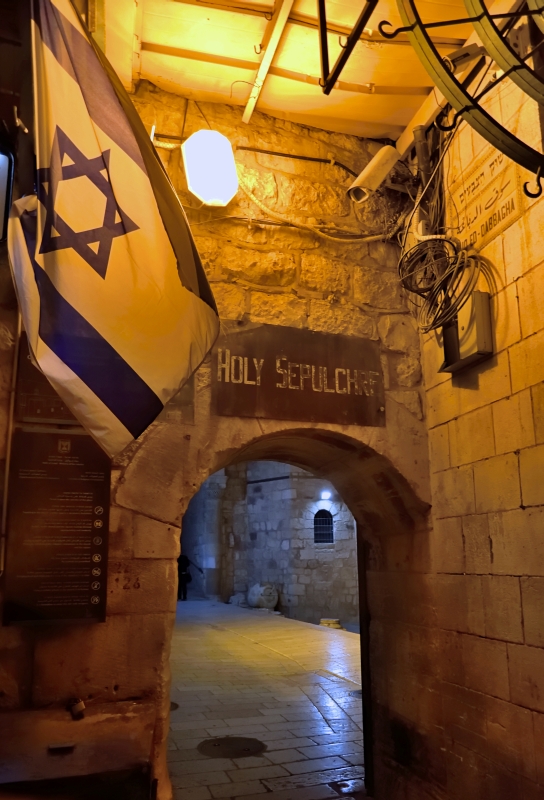 Way to the Holy Sepulchre Church, May 2023