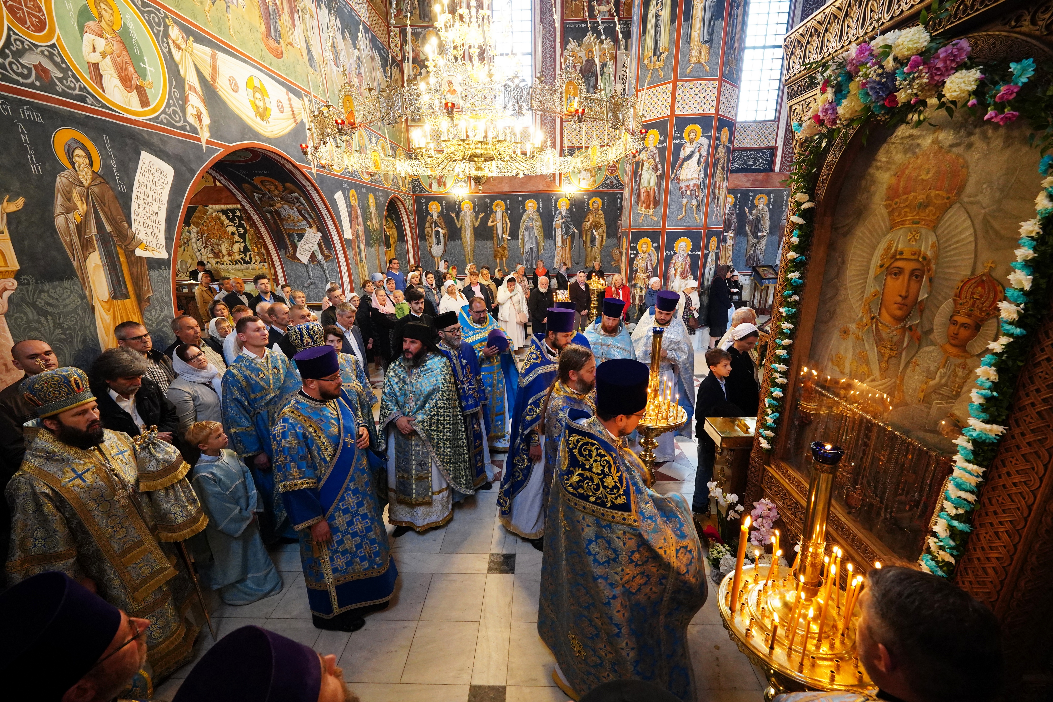 Supraśl Icon of the Mother of God feast in Supraśl Monastery