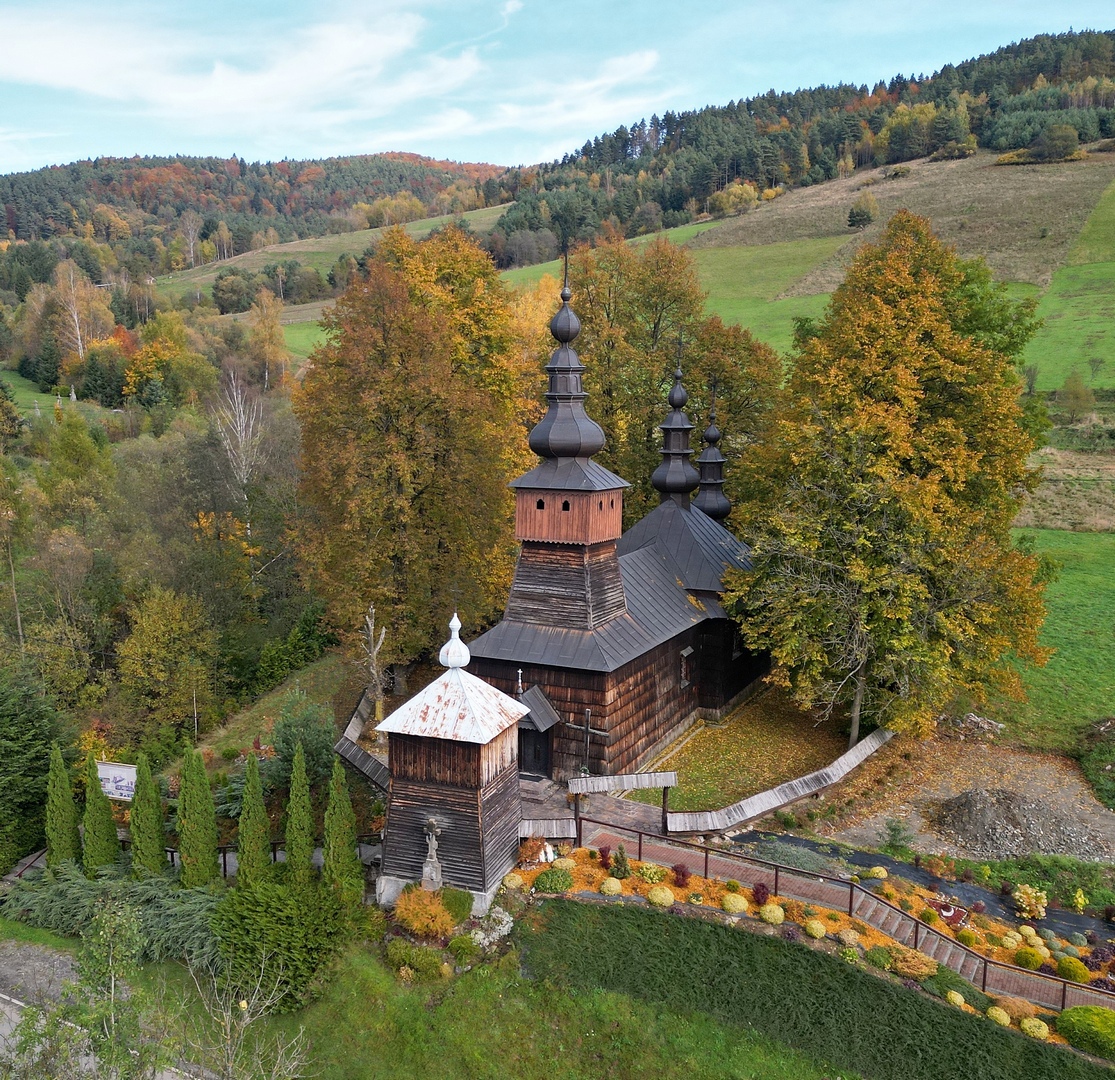 Łemkowska Cerkiew, Lemko Church, Jastrzębik, Poland
