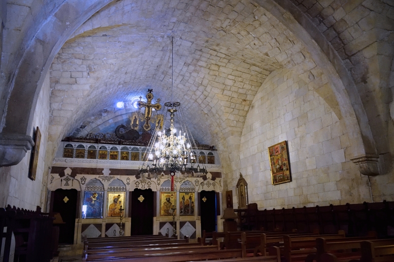 Iconostasis of st. George church in Balamand 2022