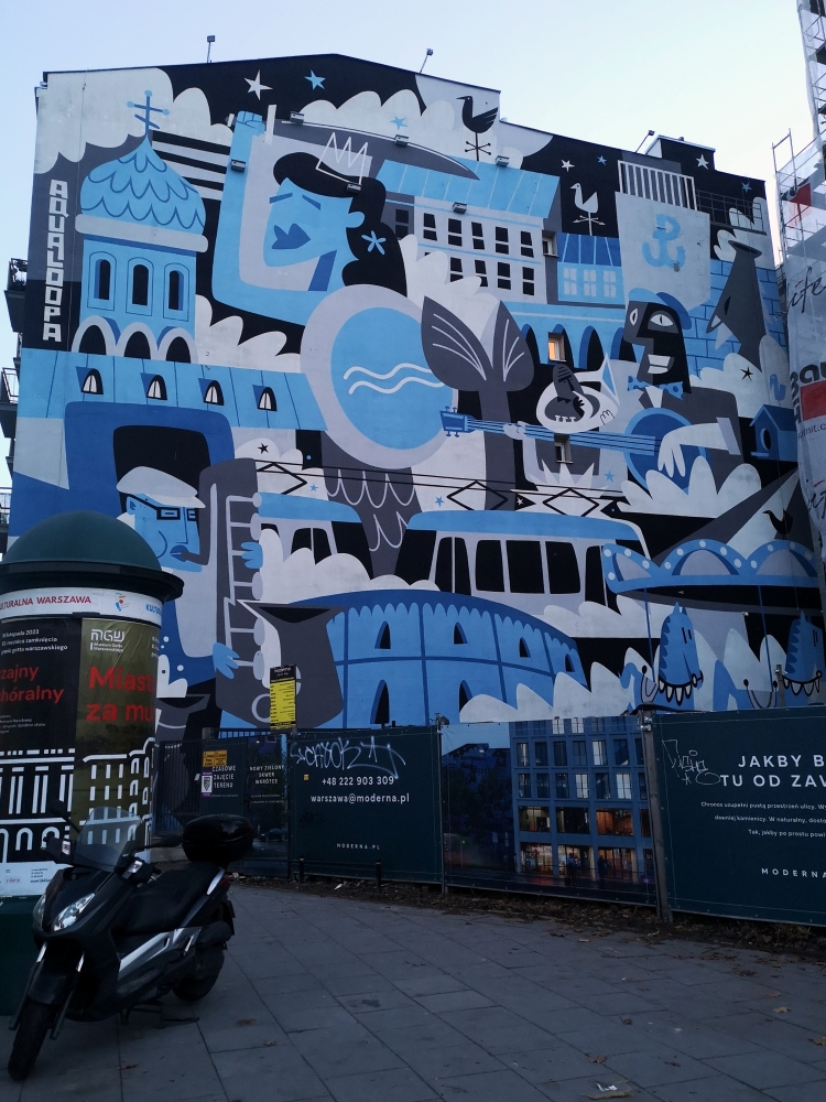 Wolska cerkiew na graffiti, listopad 2023