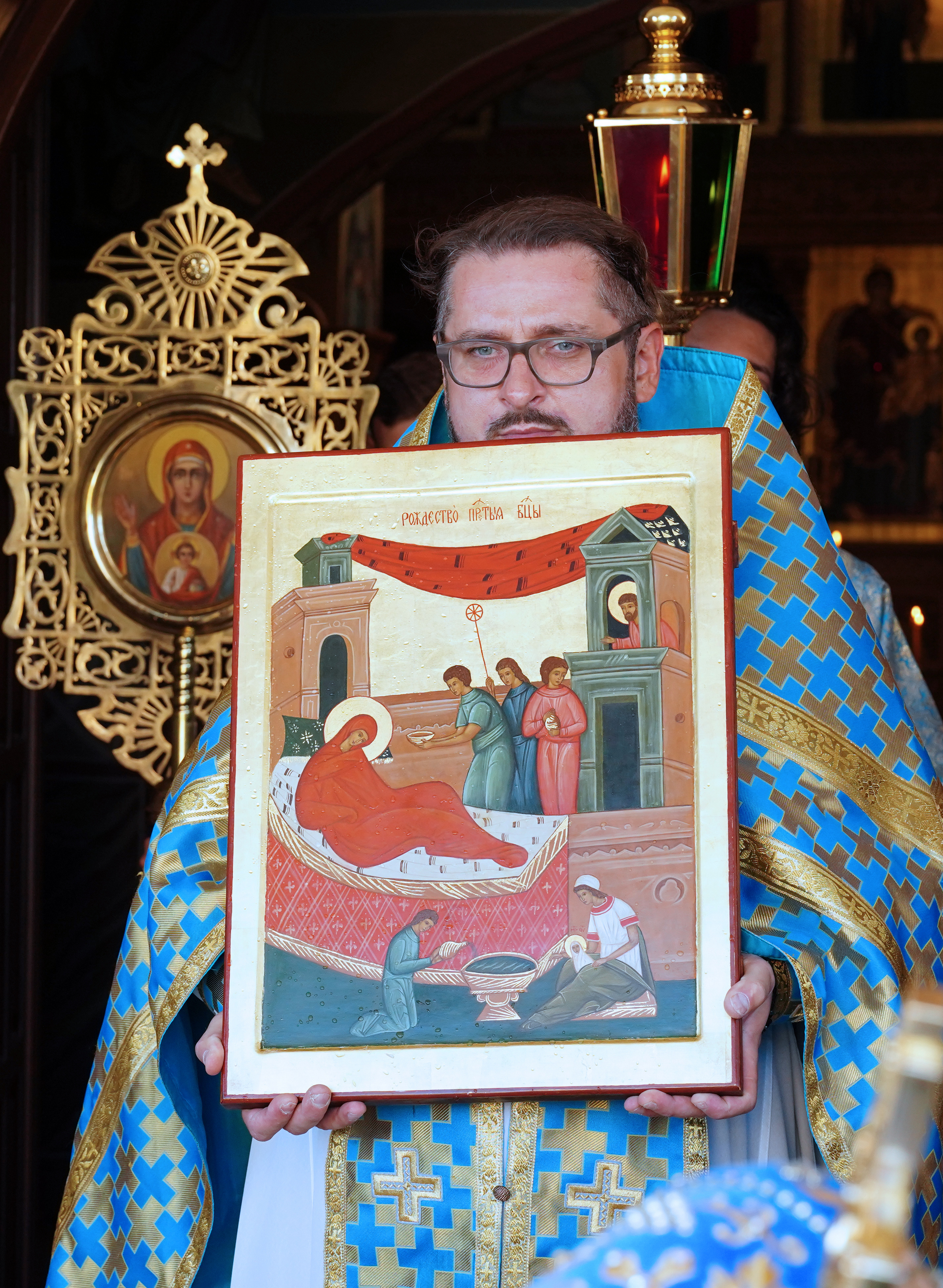 The Nativity of the Mother of God feast in Zwierki Convent 
