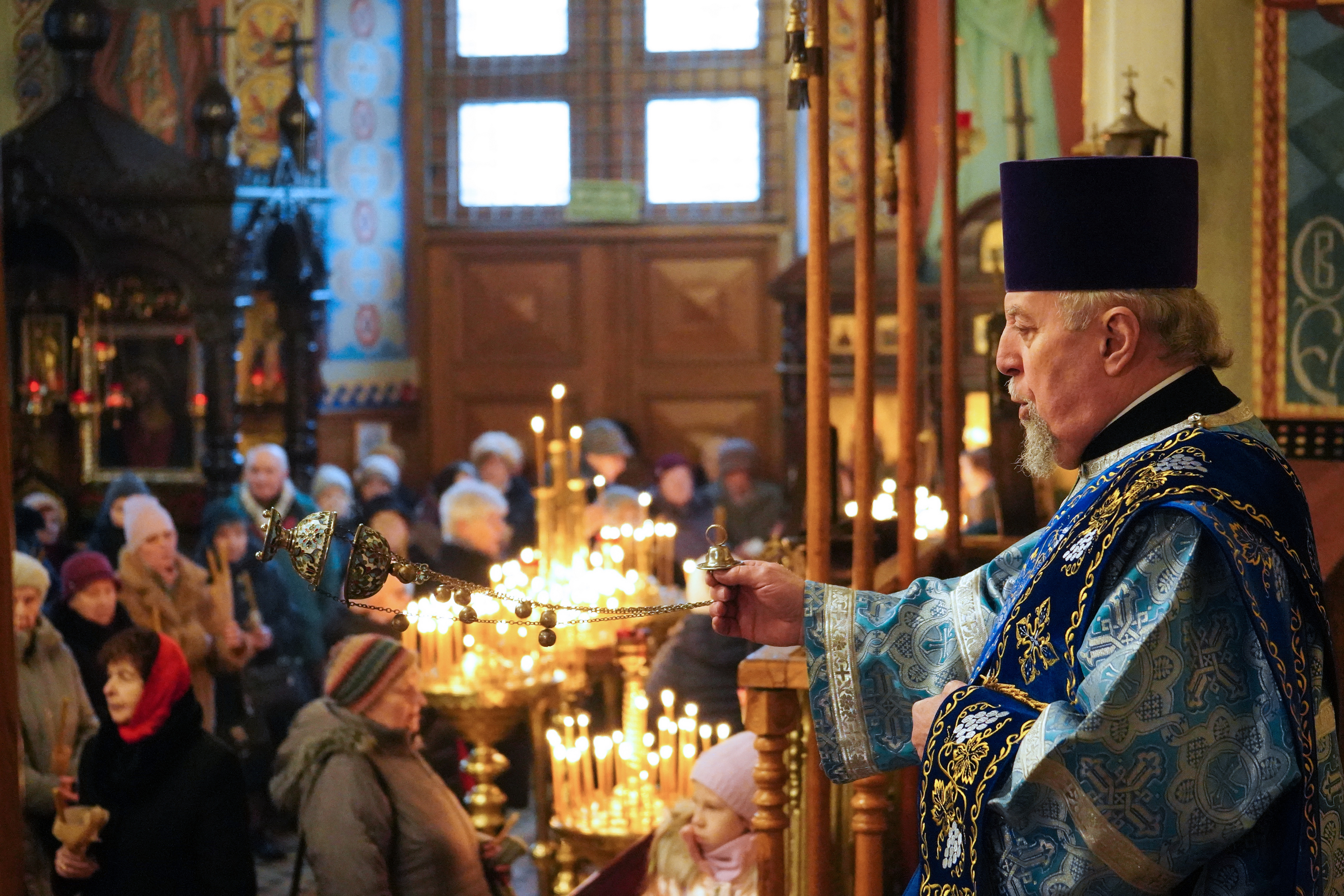 The Meeting of the Lord in the Temple feast in St. Nicholas Cathedral in Białystok