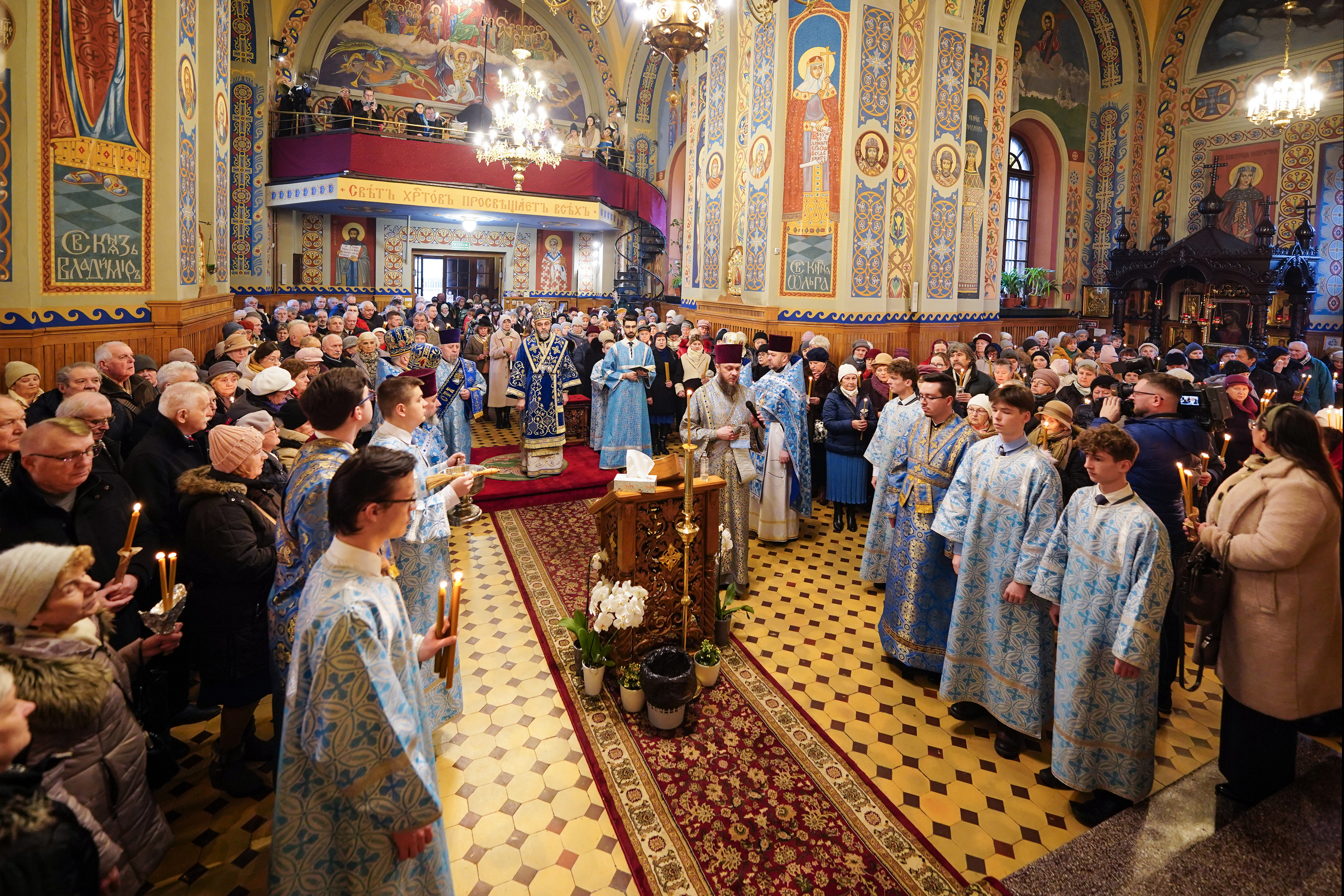 The Meeting of the Lord in the Temple feast in St. Nicholas Cathedral in Białystok