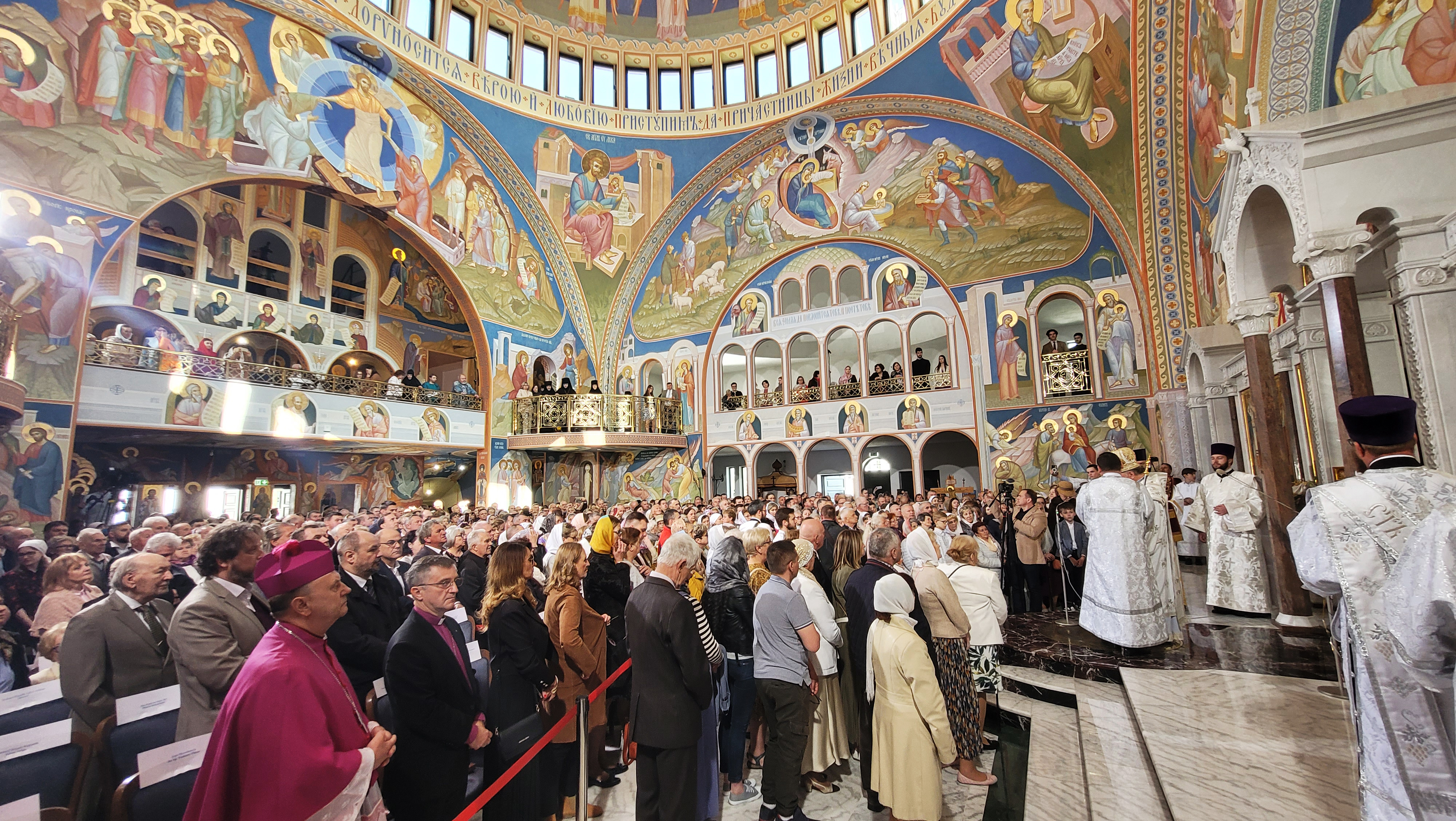 The feast of consecration of Hagia Sophia Orthodox church in Warsaw, 2023