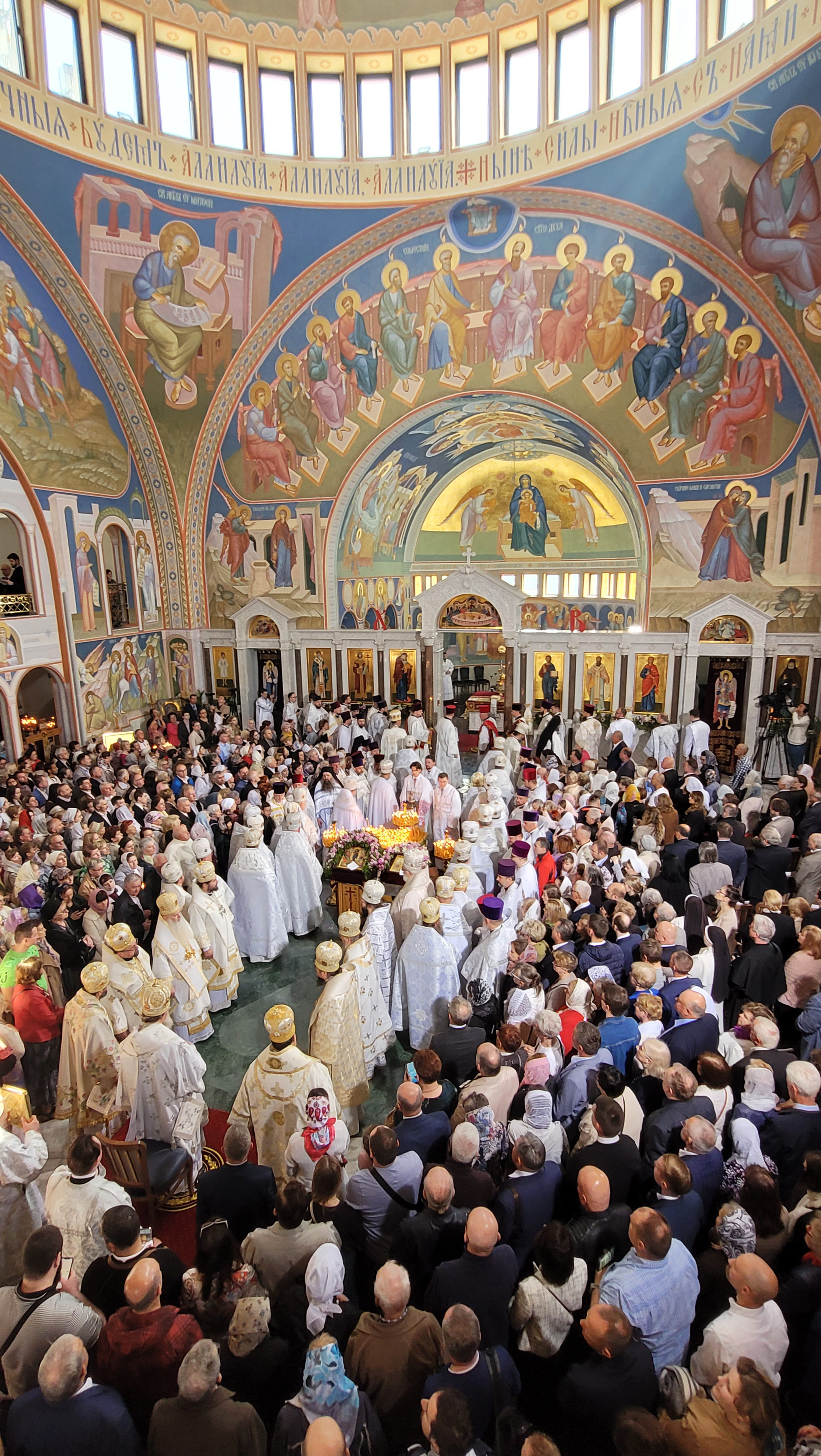The feast of consecration of Hagia Sophia Orthodox church in Warsaw, 2023