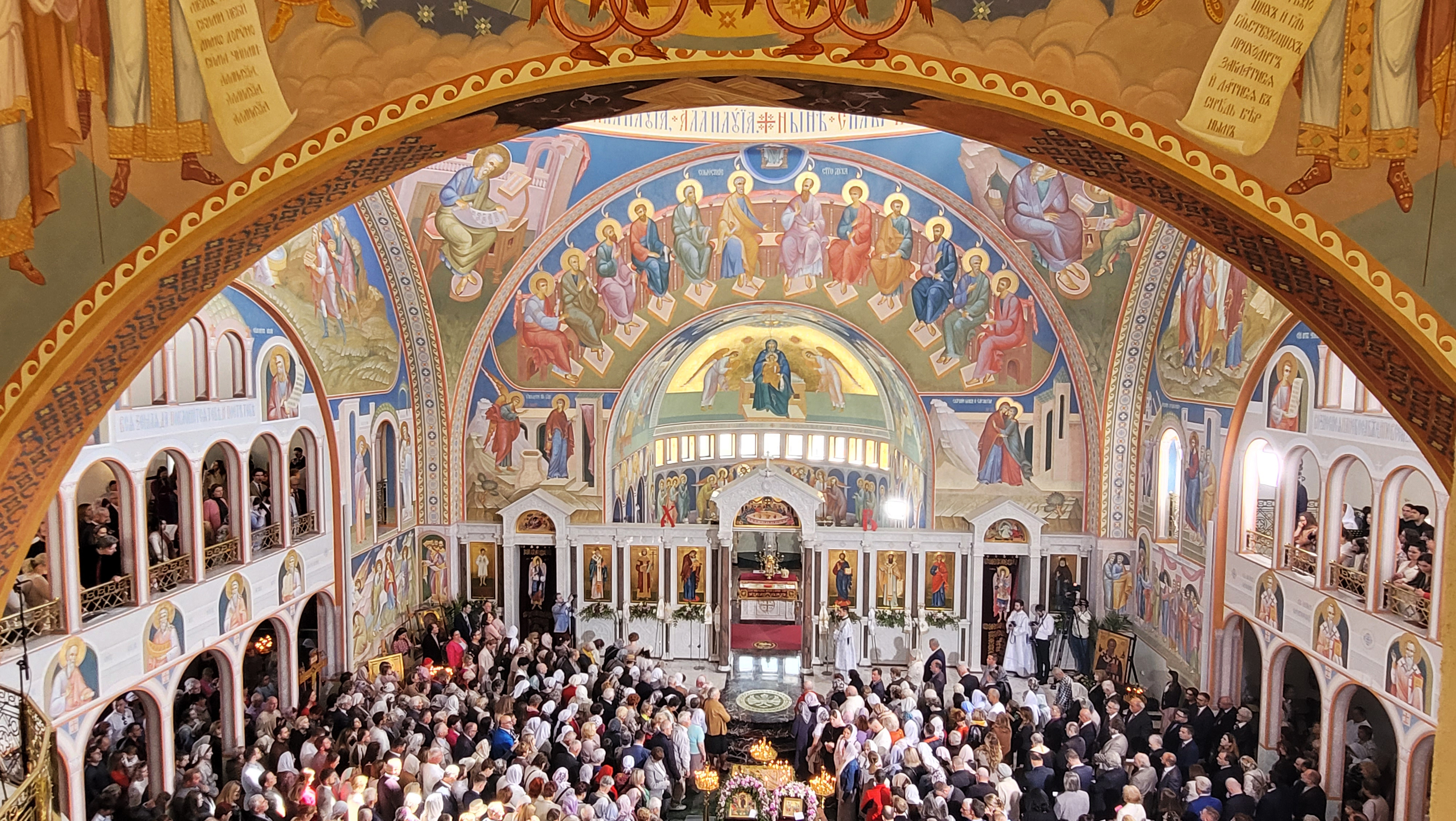 The feast of consecration of Hagia Sophia Orthodox church in Warsaw, 2023