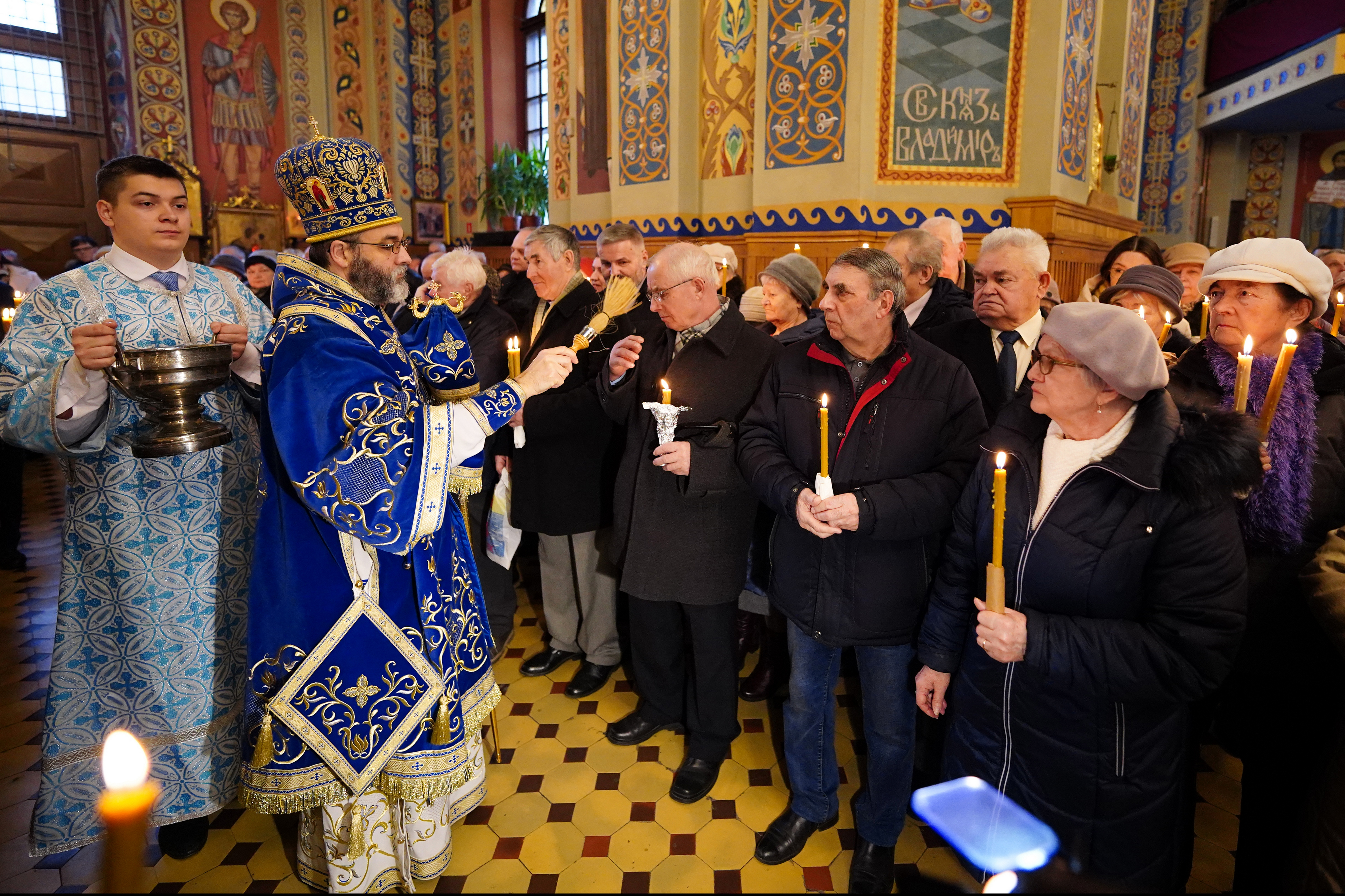 The Meeting of the Lord in the Temple feast in St. Nicholas Cathedral in Białystok