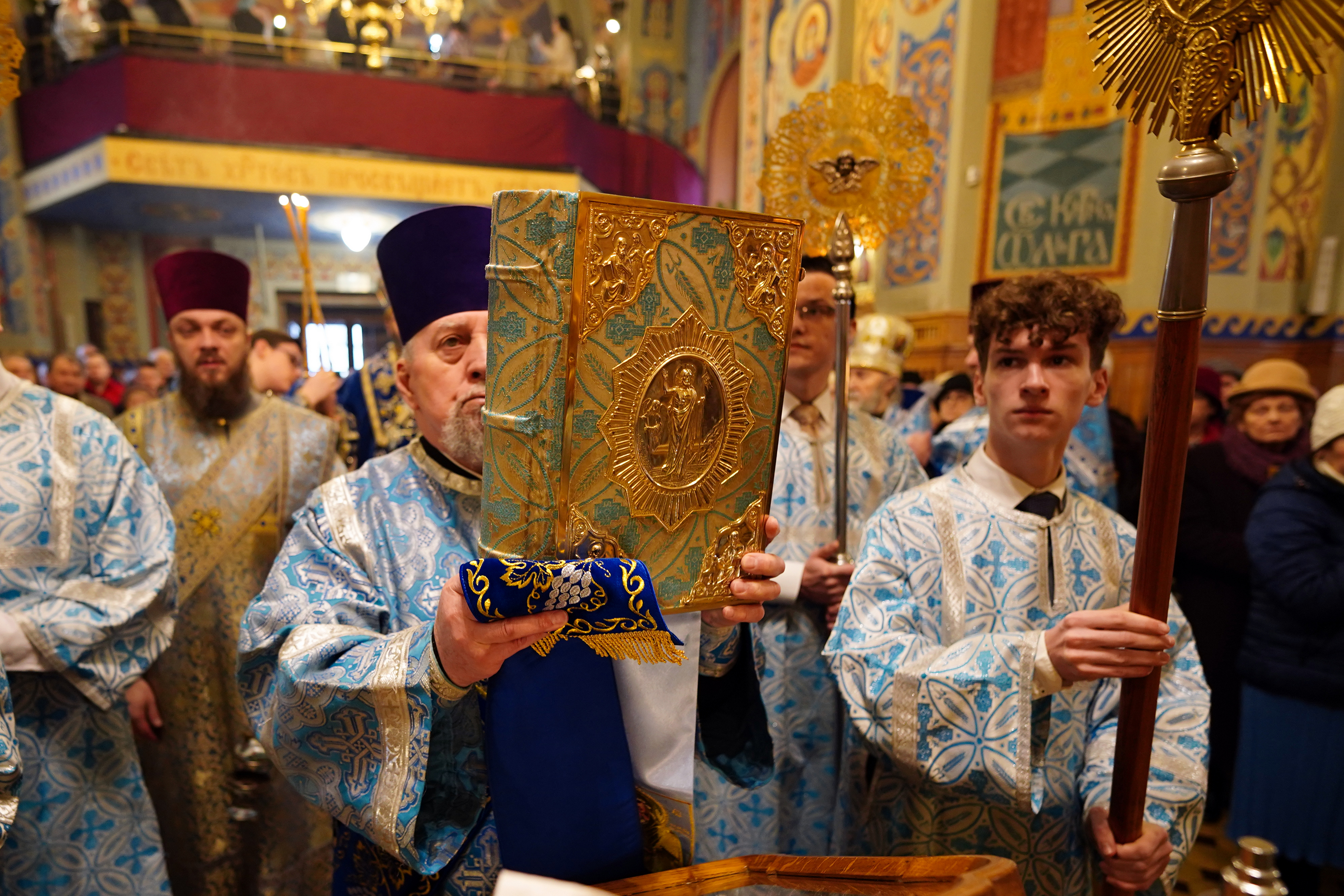 The Meeting of the Lord in the Temple feast in St. Nicholas Cathedral in Białystok