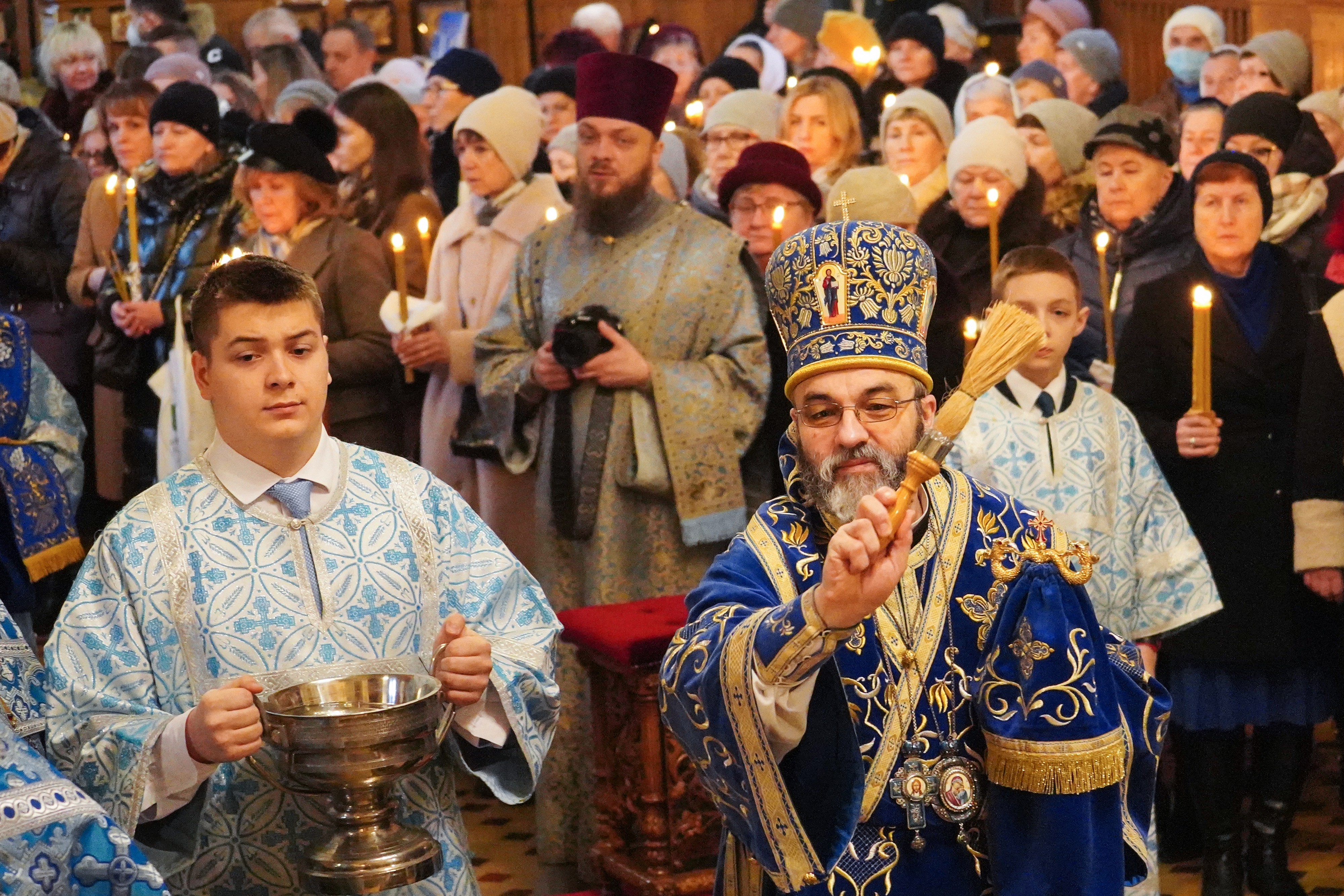 The Meeting of the Lord in the Temple feast in St. Nicholas Cathedral in Białystok