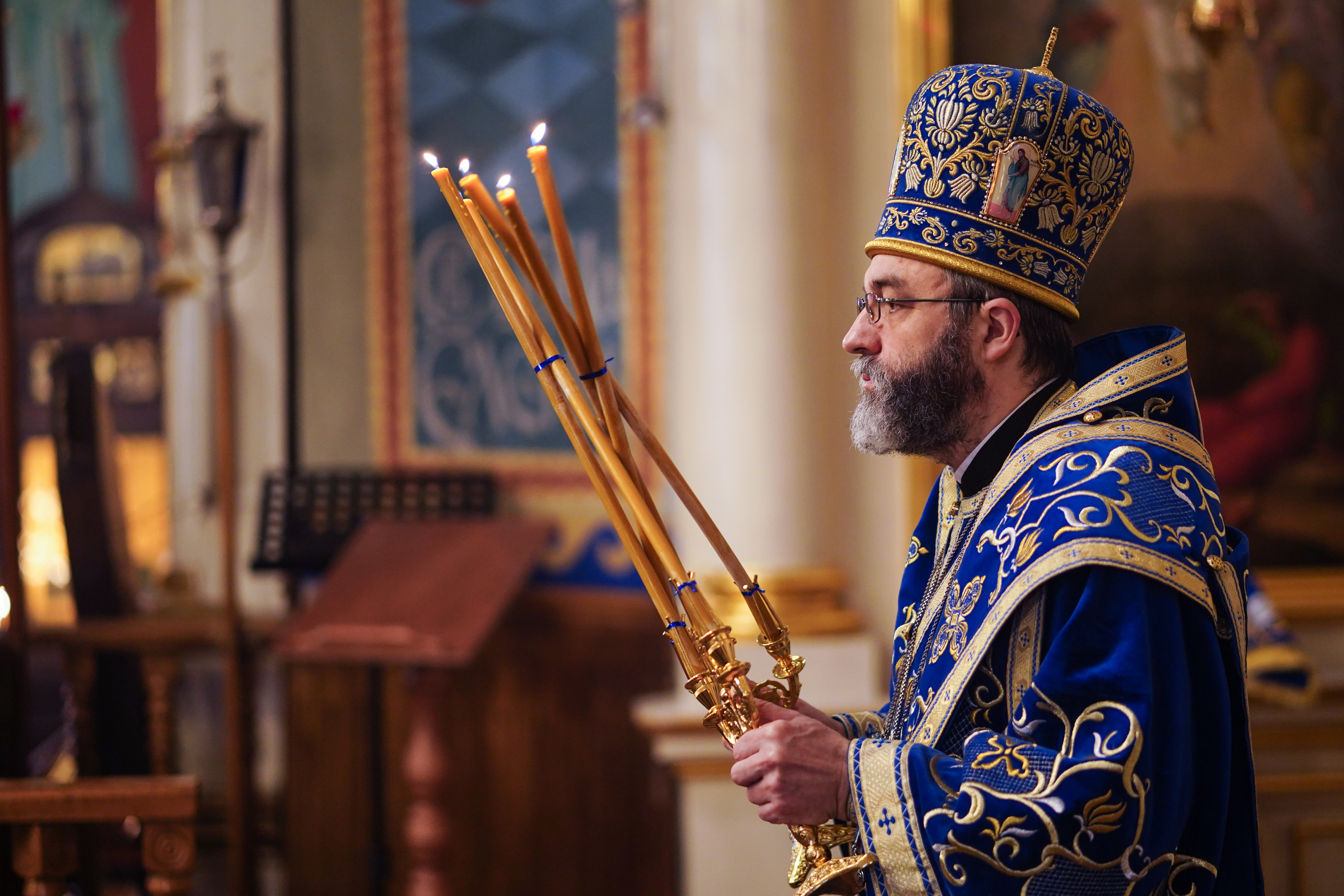 The Meeting of the Lord in the Temple feast in St. Nicholas Cathedral in Białystok