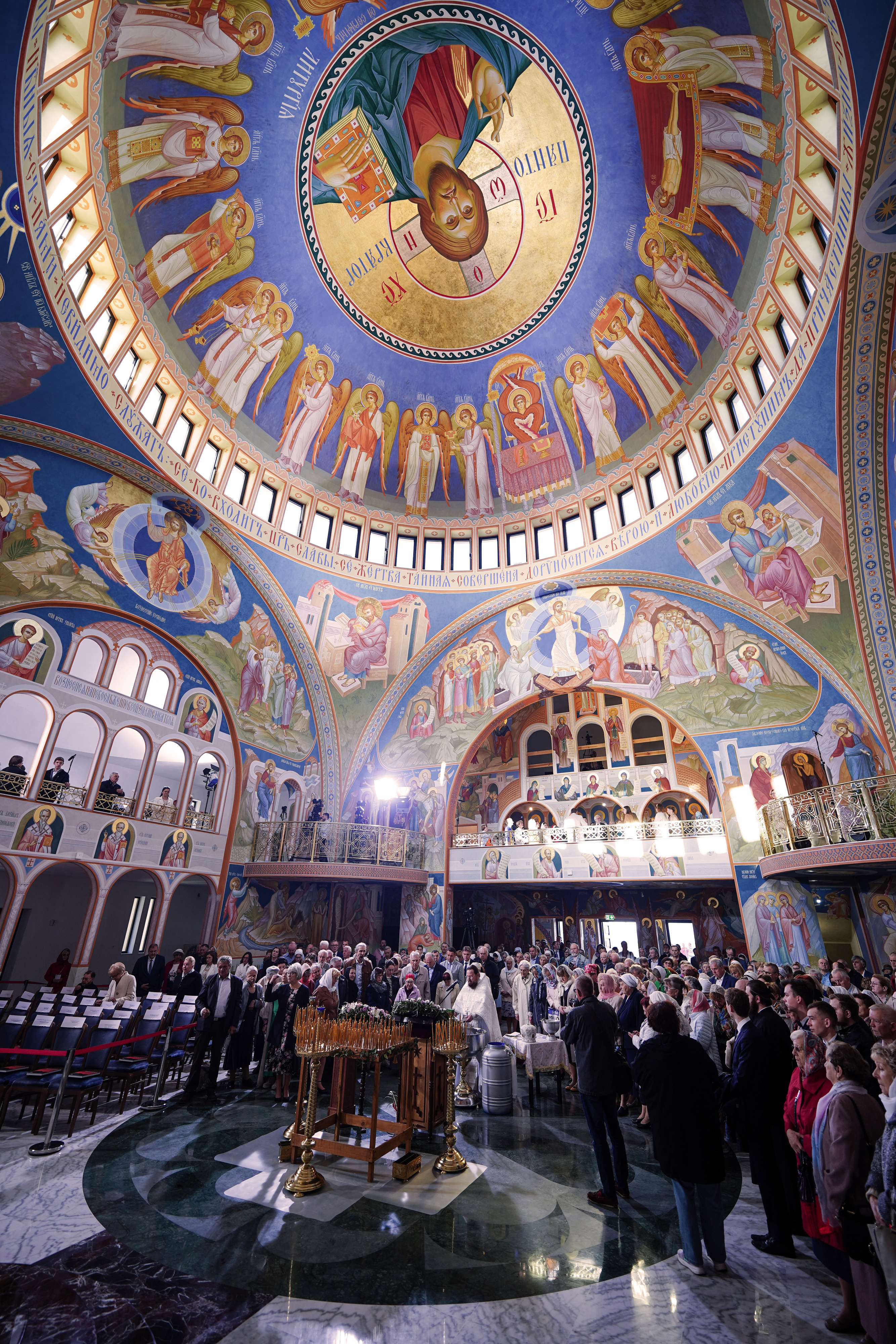The feast of consecration of Hagia Sophia Orthodox church in Warsaw, 2023 