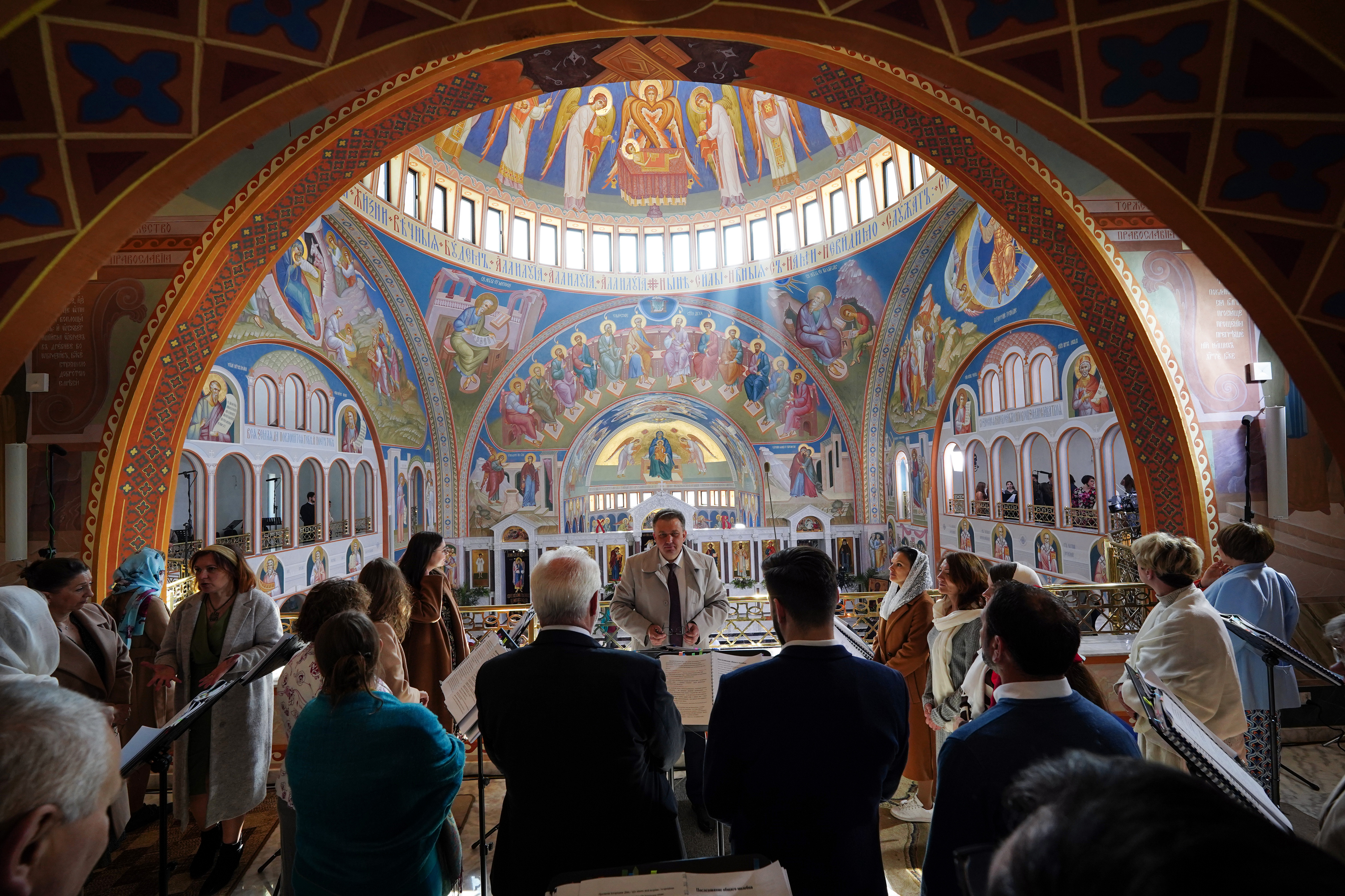 The feast of consecration of Hagia Sophia Orthodox church in Warsaw, 2023 