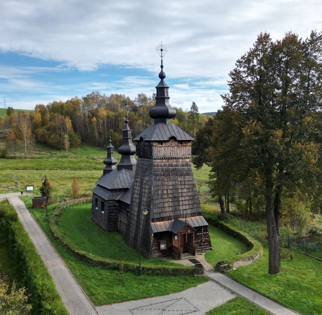 Łemkowska Cerkiew, Lemko -Rusyn Church, Szczawnik, Poland