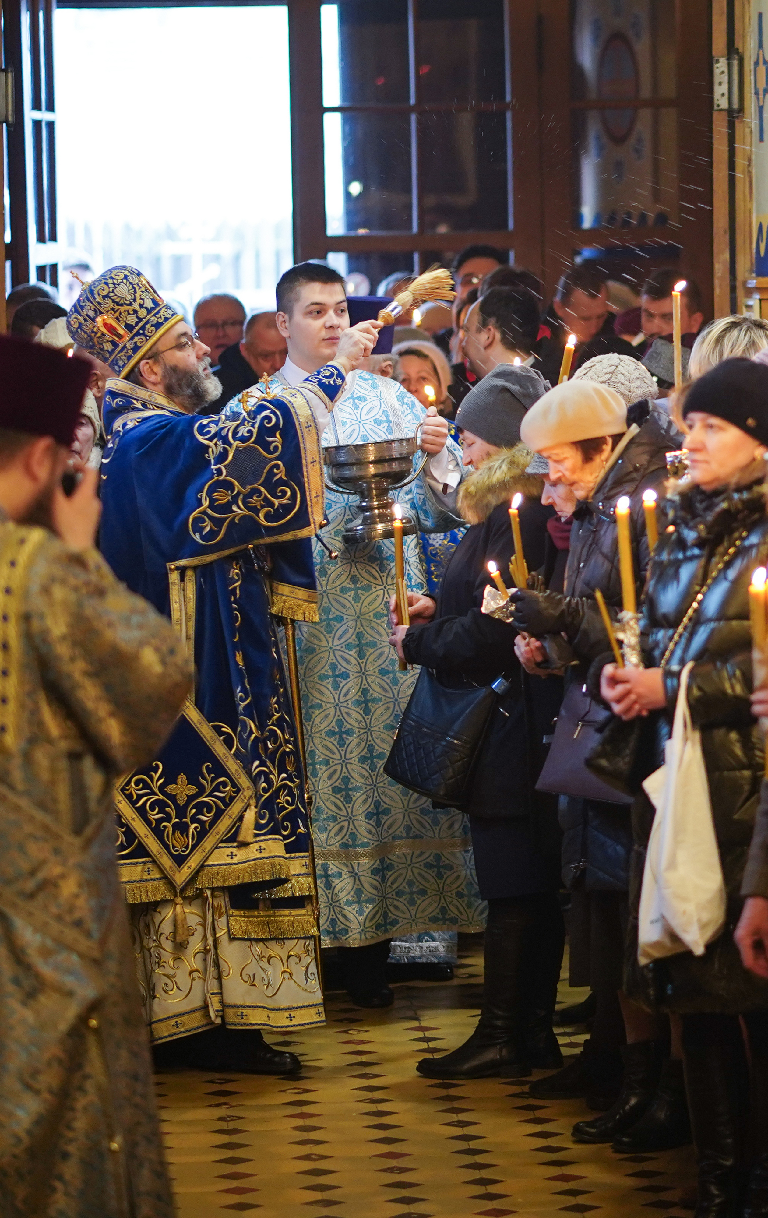 The Meeting of the Lord in the Temple feast in St. Nicholas Cathedral in Białystok
