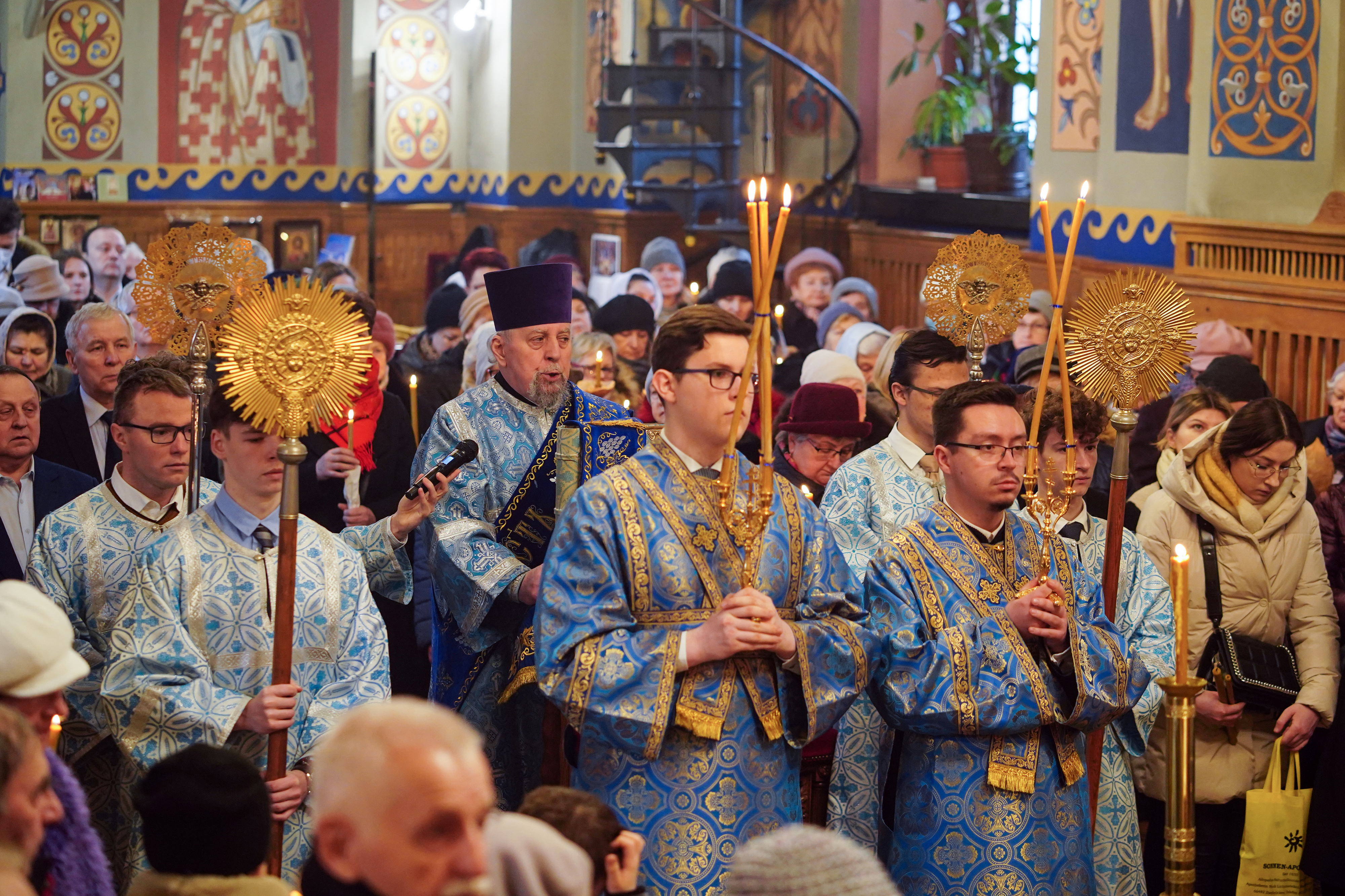 The Meeting of the Lord in the Temple feast in St. Nicholas Cathedral in Białystok