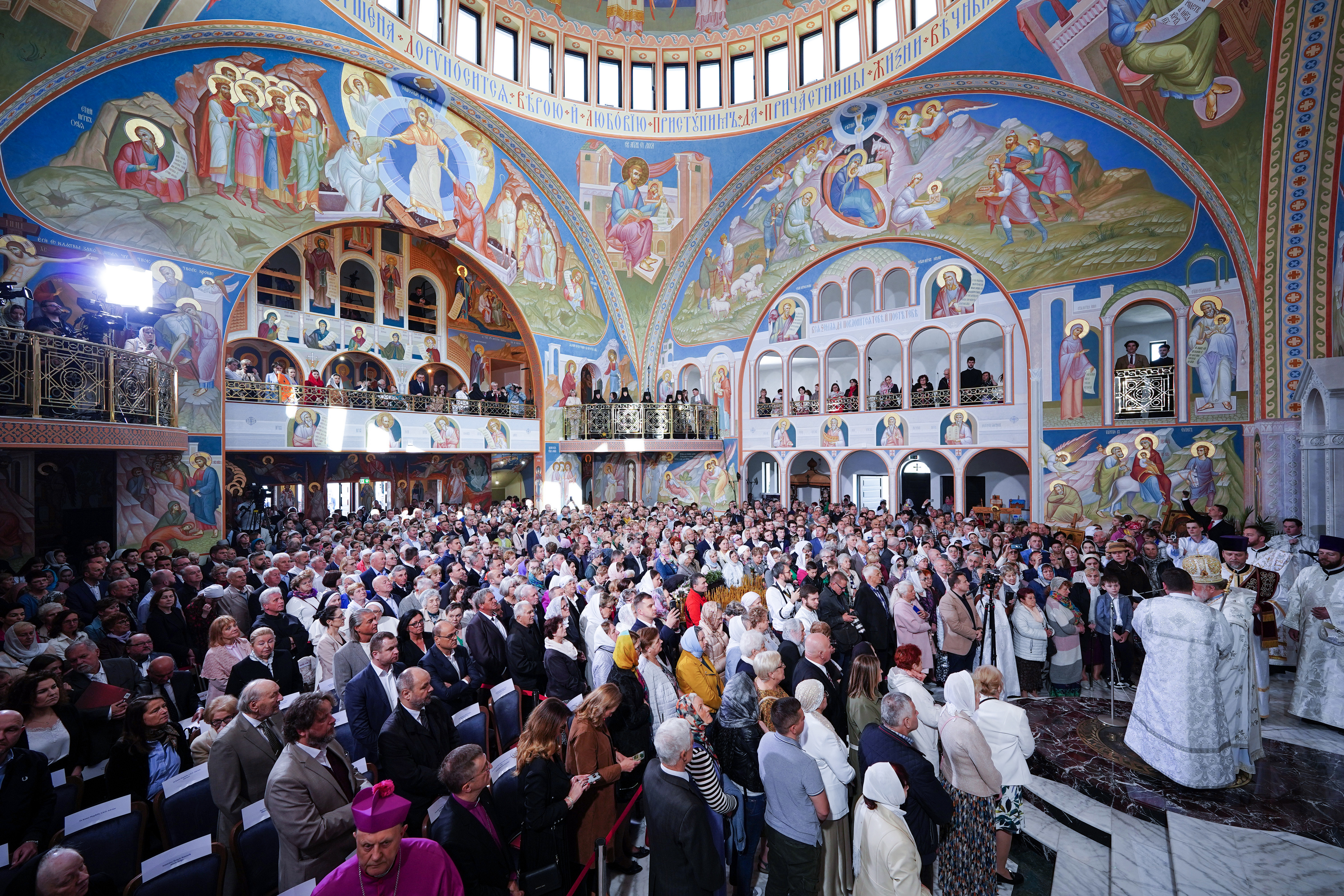The feast of consecration of Hagia Sophia Orthodox church in Warsaw, 2023 