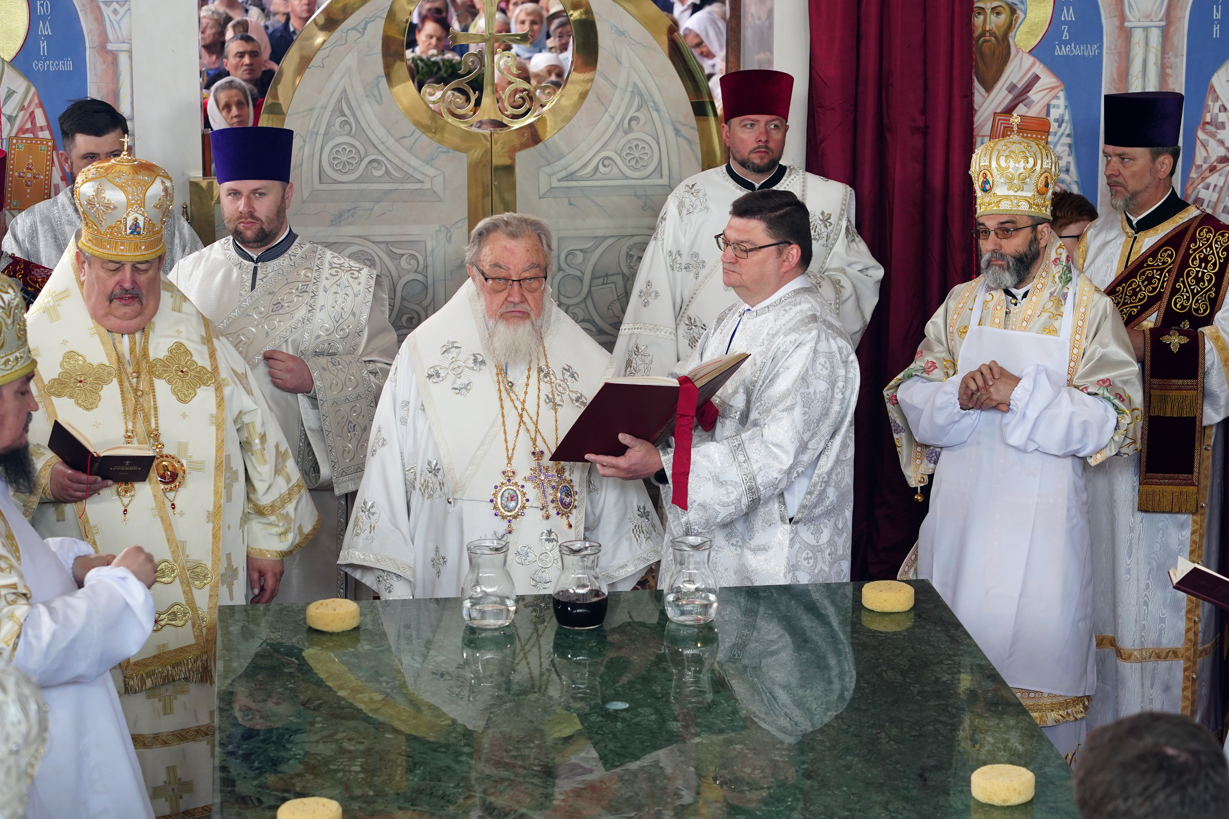 The feast of consecration of Hagia Sophia Orthodox church in Warsaw, 2023 