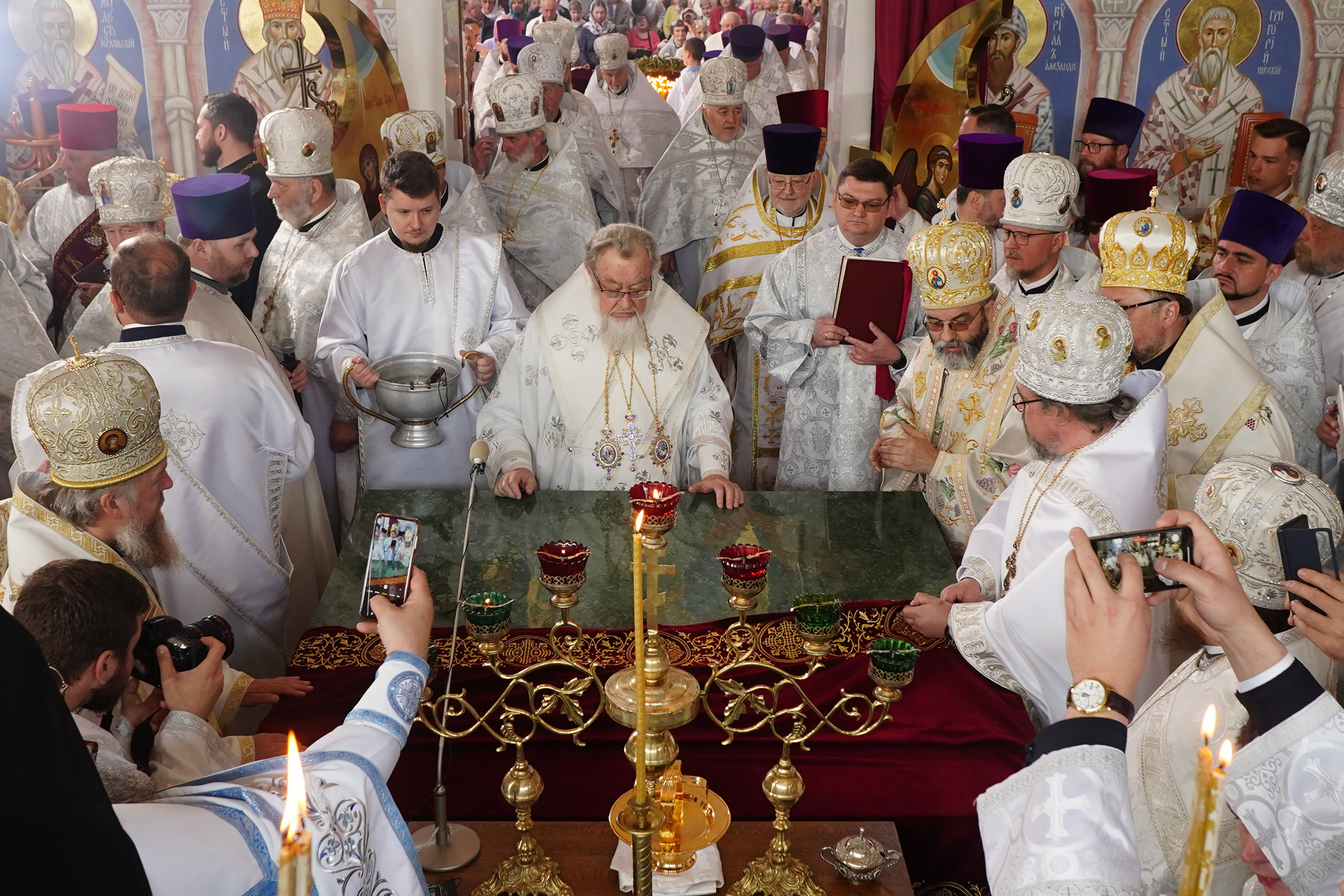 The feast of consecration of Hagia Sophia Orthodox church in Warsaw, 2023 