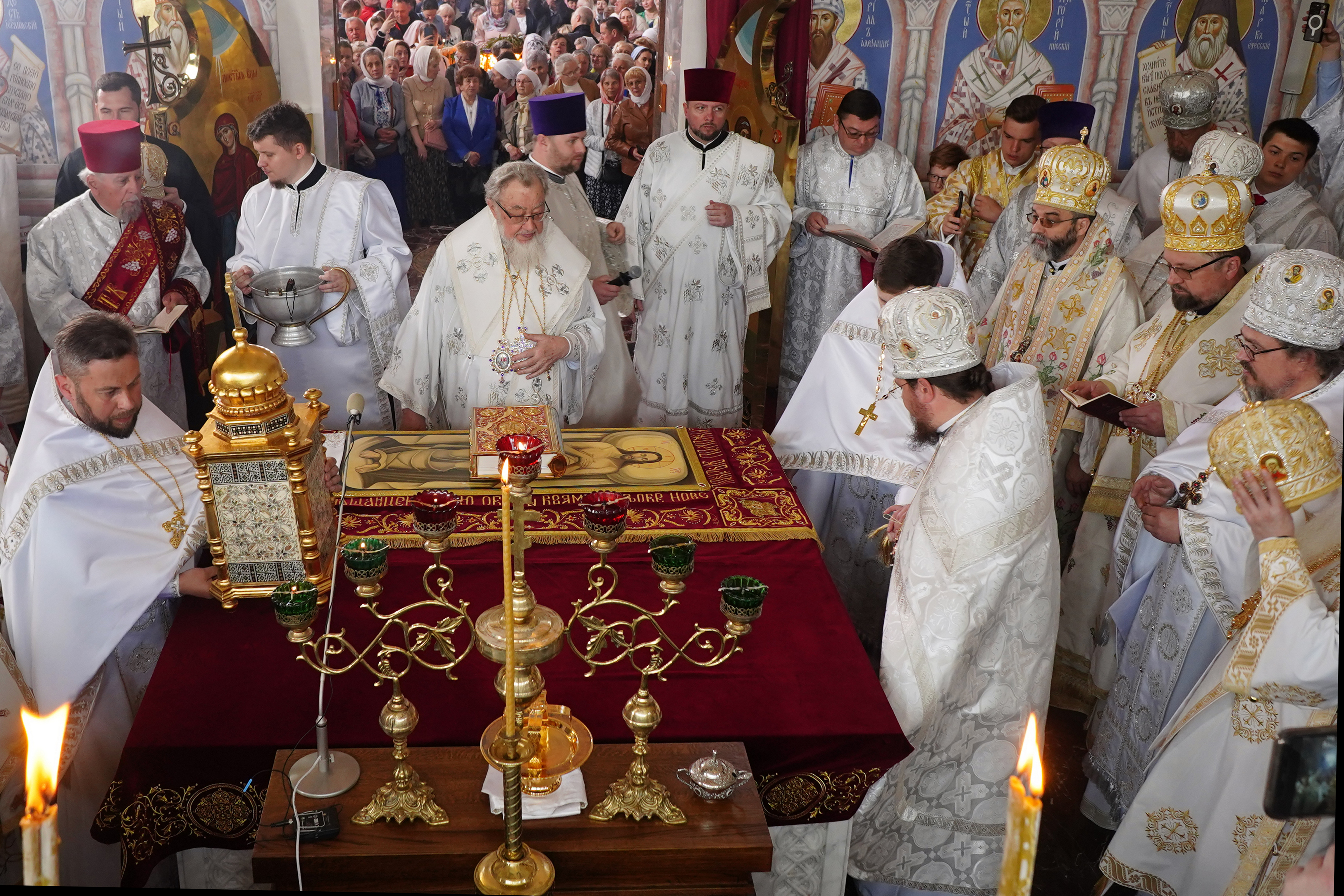 The feast of consecration of Hagia Sophia Orthodox church in Warsaw, 2023 