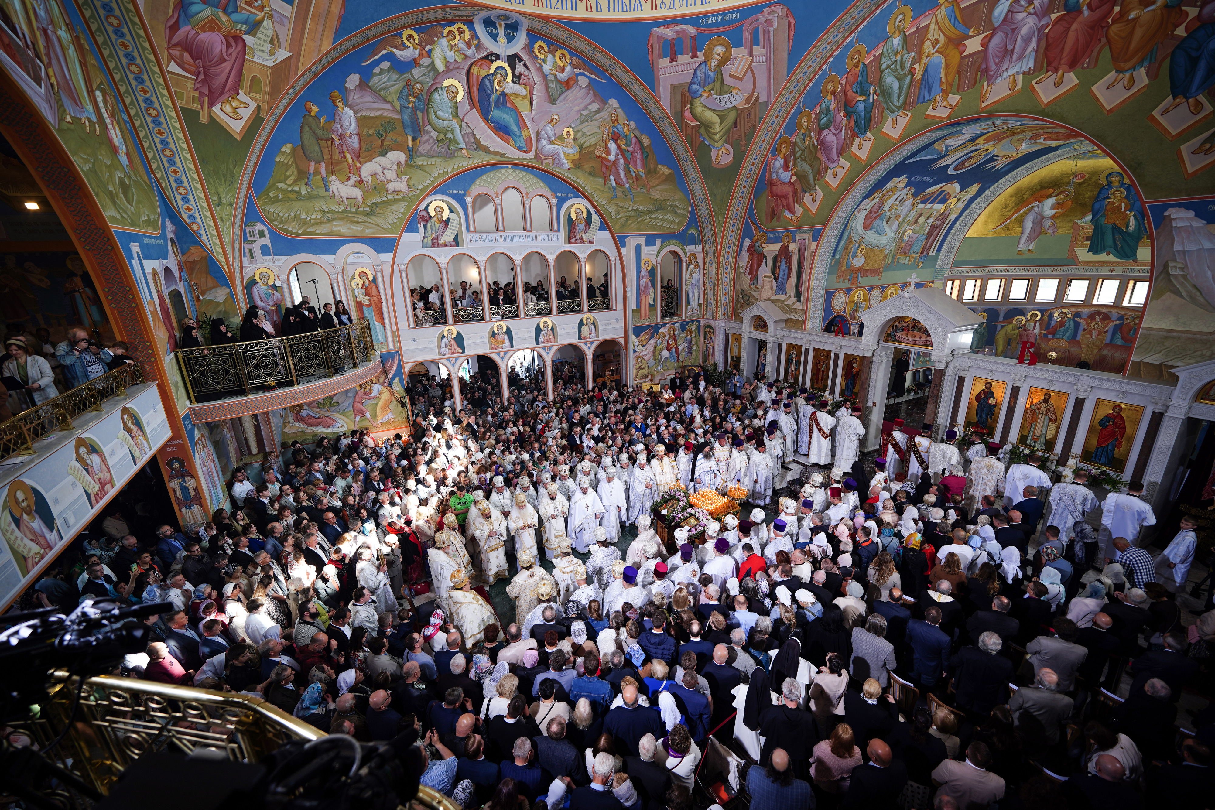 The feast of consecration of Hagia Sophia Orthodox church in Warsaw, 2023 
