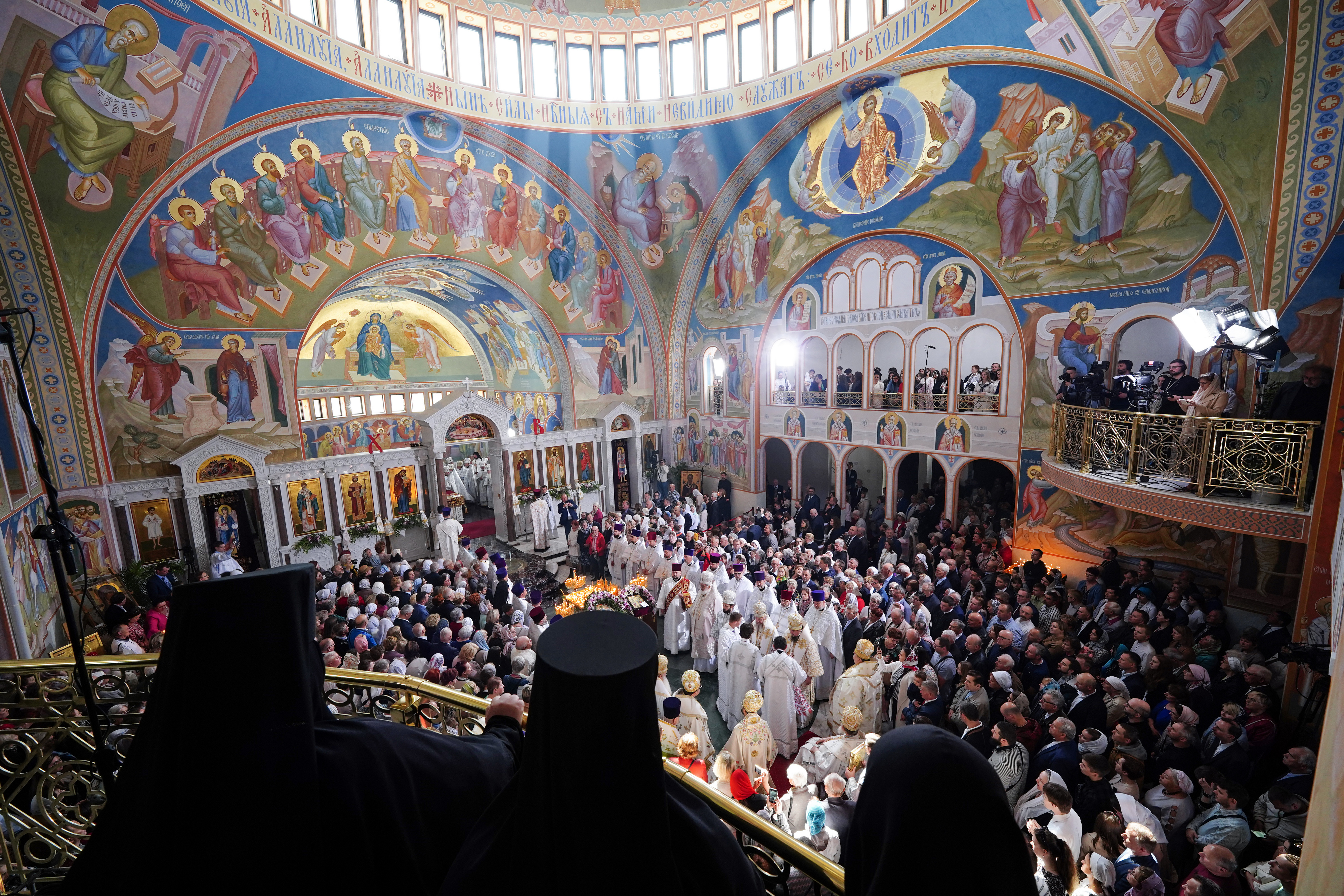 The feast of consecration of Hagia Sophia Orthodox church in Warsaw, 2023 