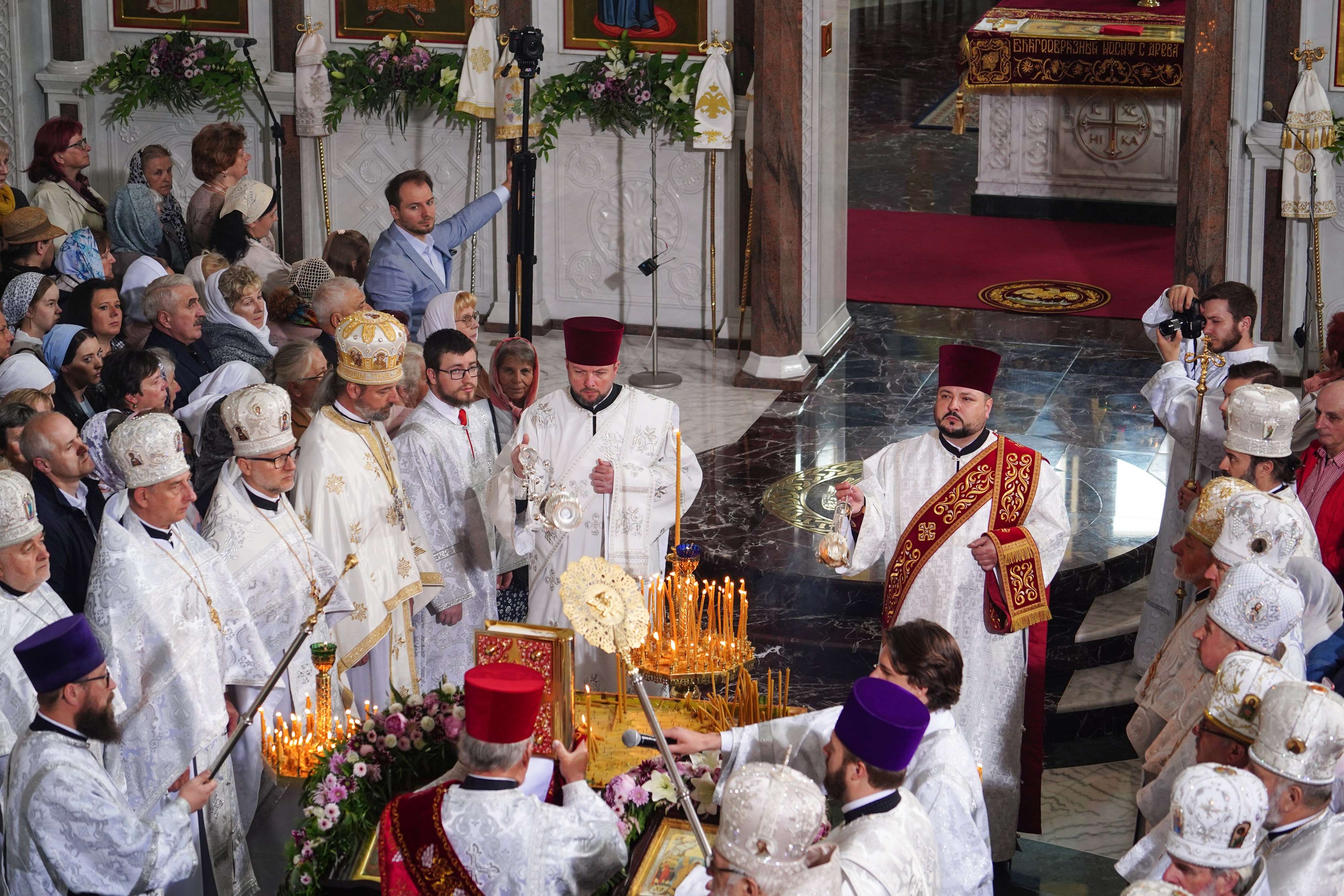 The feast of consecration of Hagia Sophia Orthodox church in Warsaw, 2023 