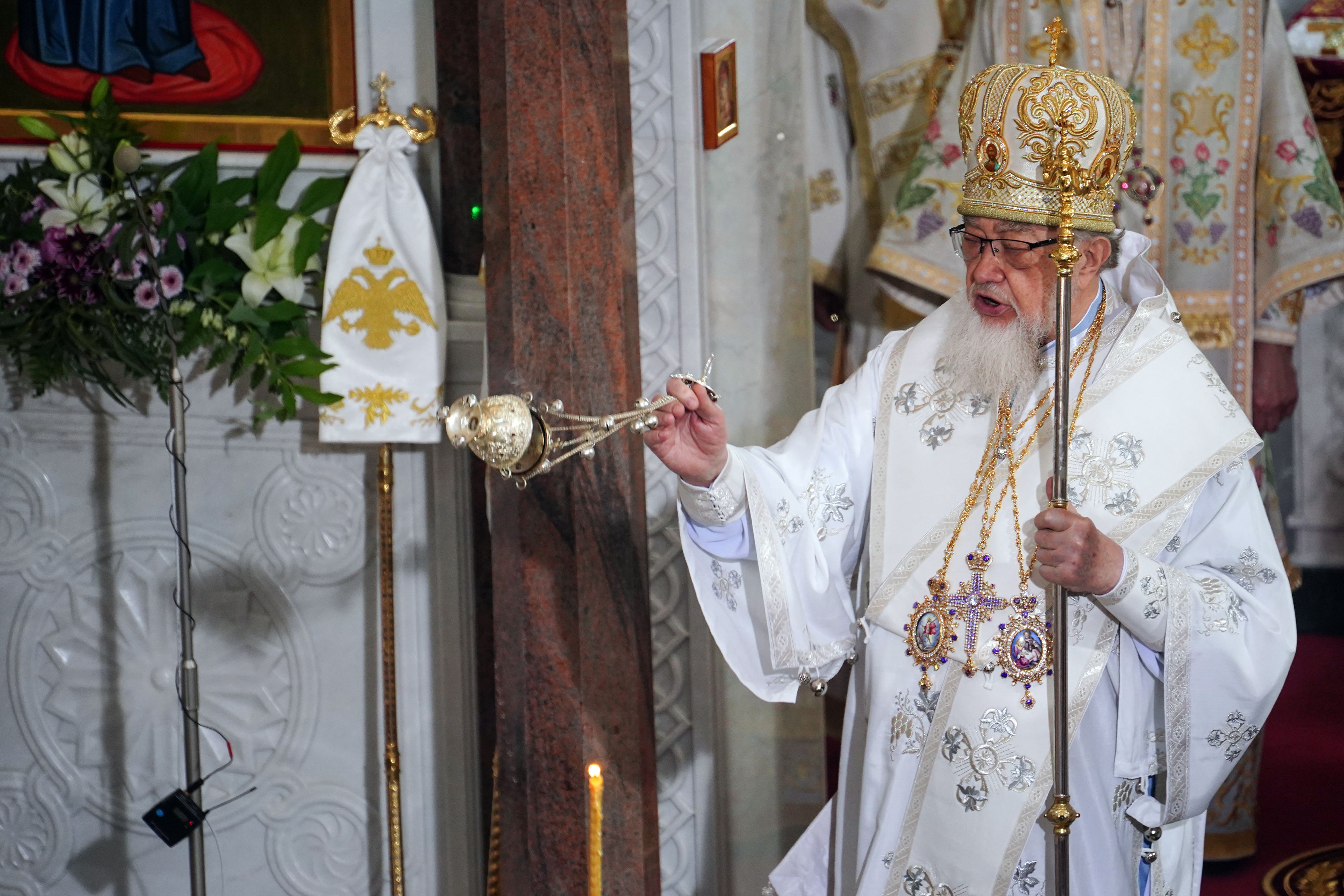 The feast of consecration of Hagia Sophia Orthodox church in Warsaw, 2023 