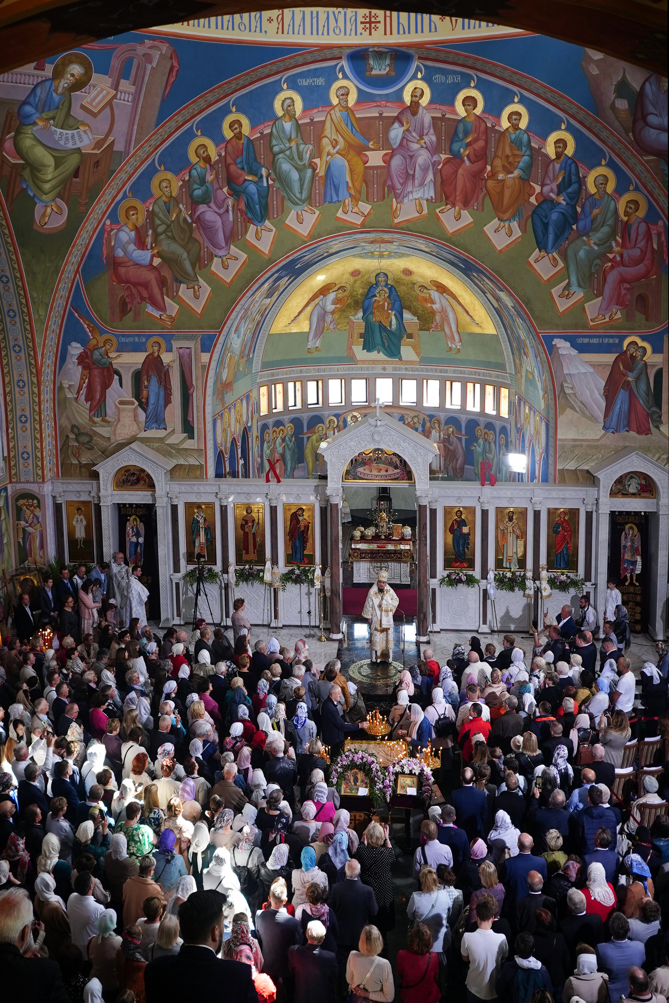 The feast of consecration of Hagia Sophia Orthodox church in Warsaw, 2023 